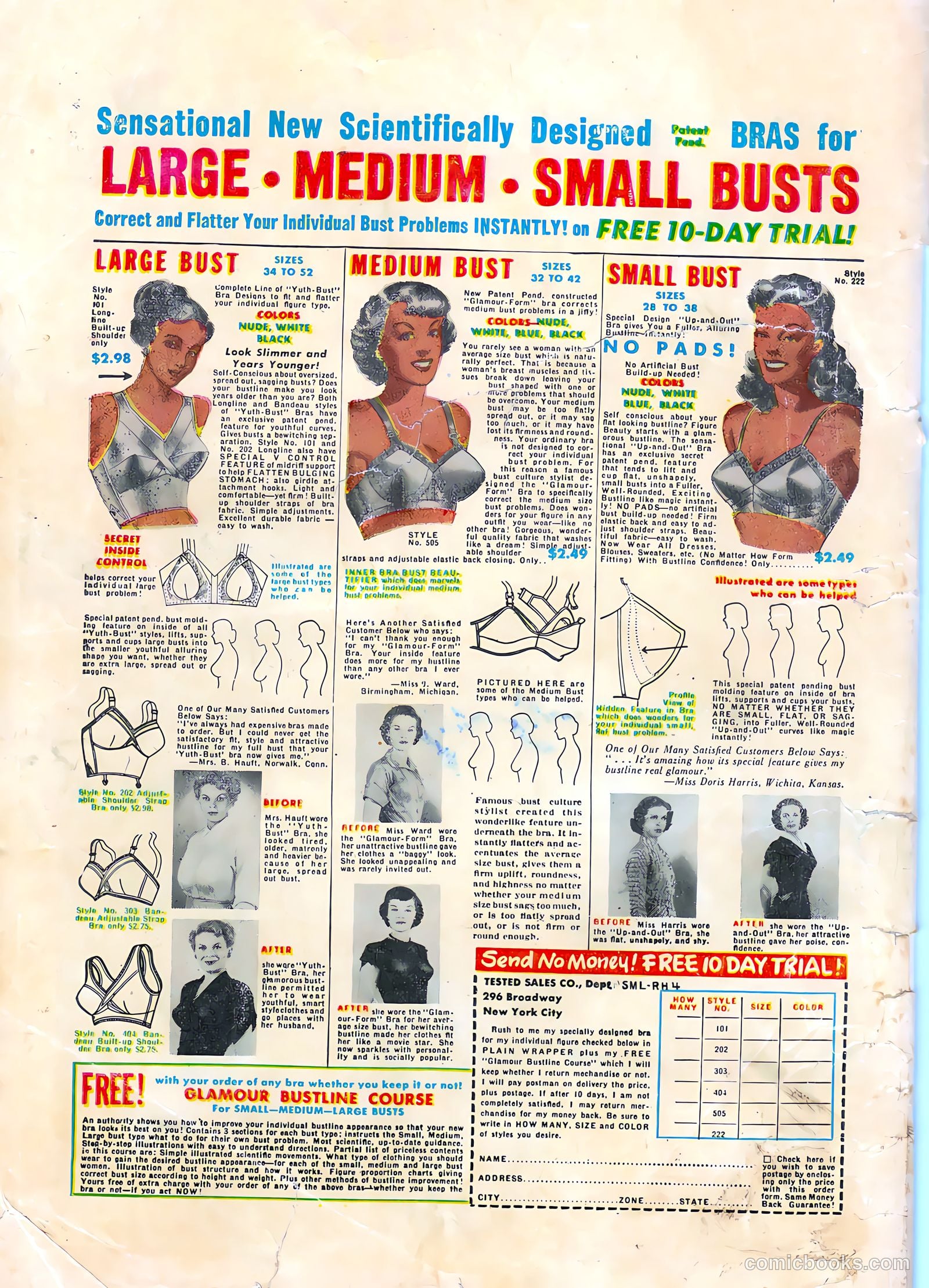 Romantic Hearts #4 (1951) — page 36 of 36