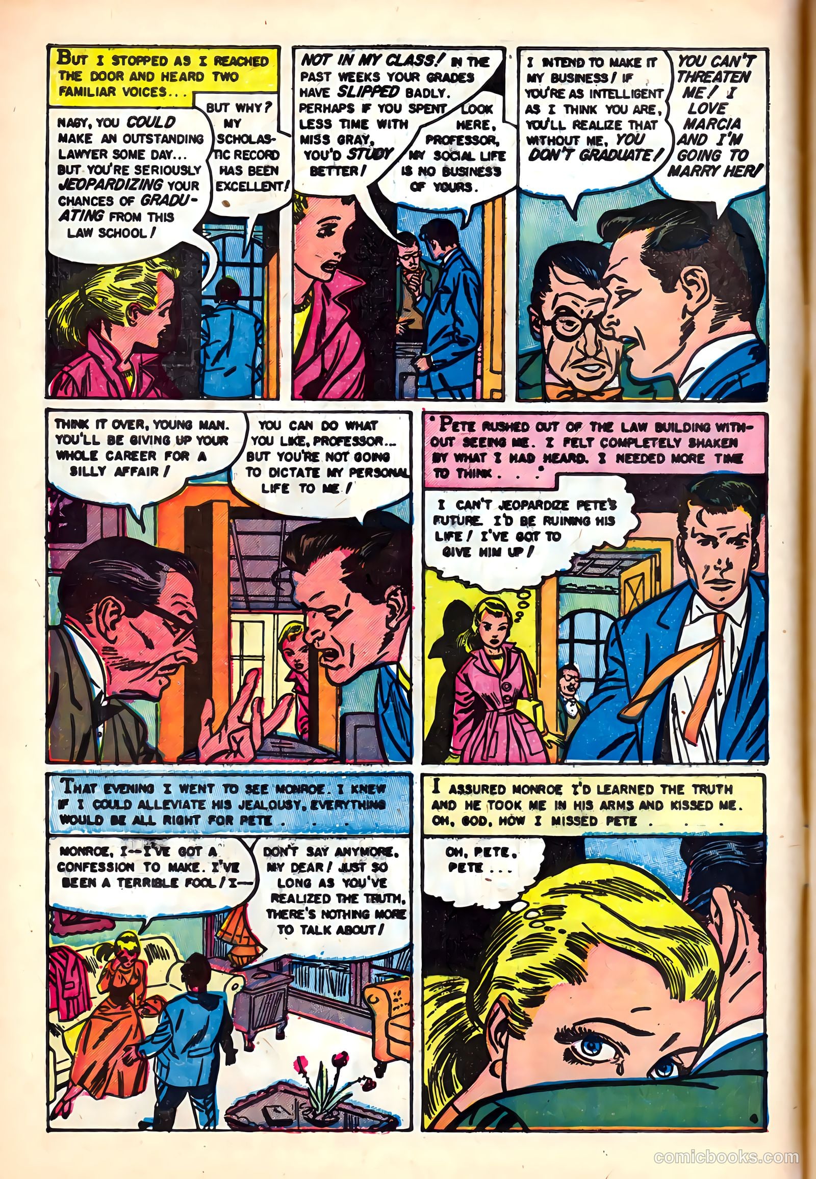 Romantic Hearts #4 (1954) — page 6 of 37