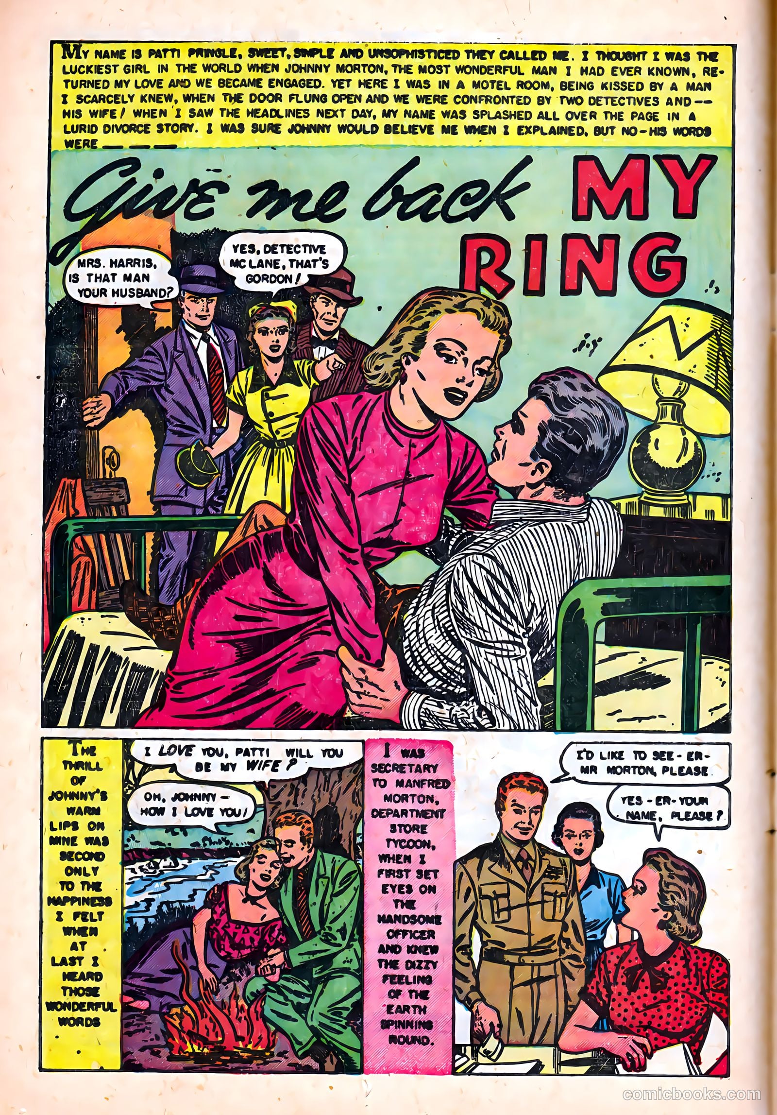 Romantic Hearts #4 (1954) — page 12 of 37