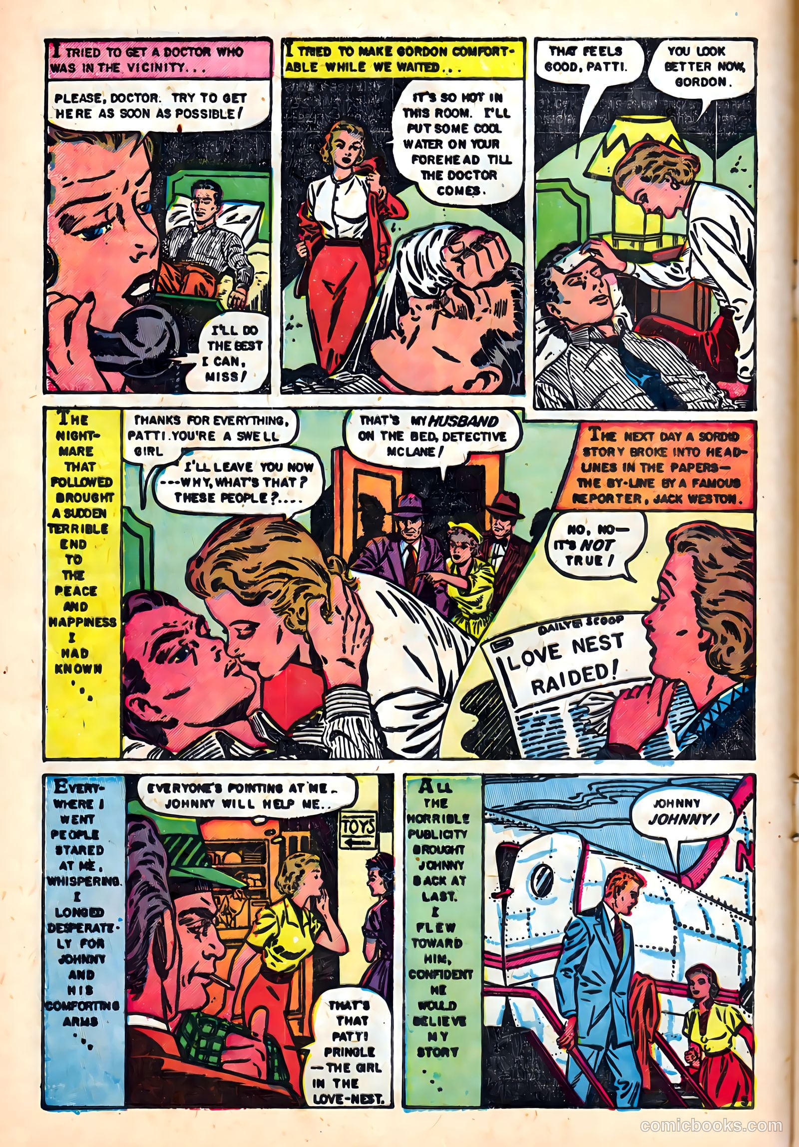 Romantic Hearts #4 (1954) — page 16 of 37