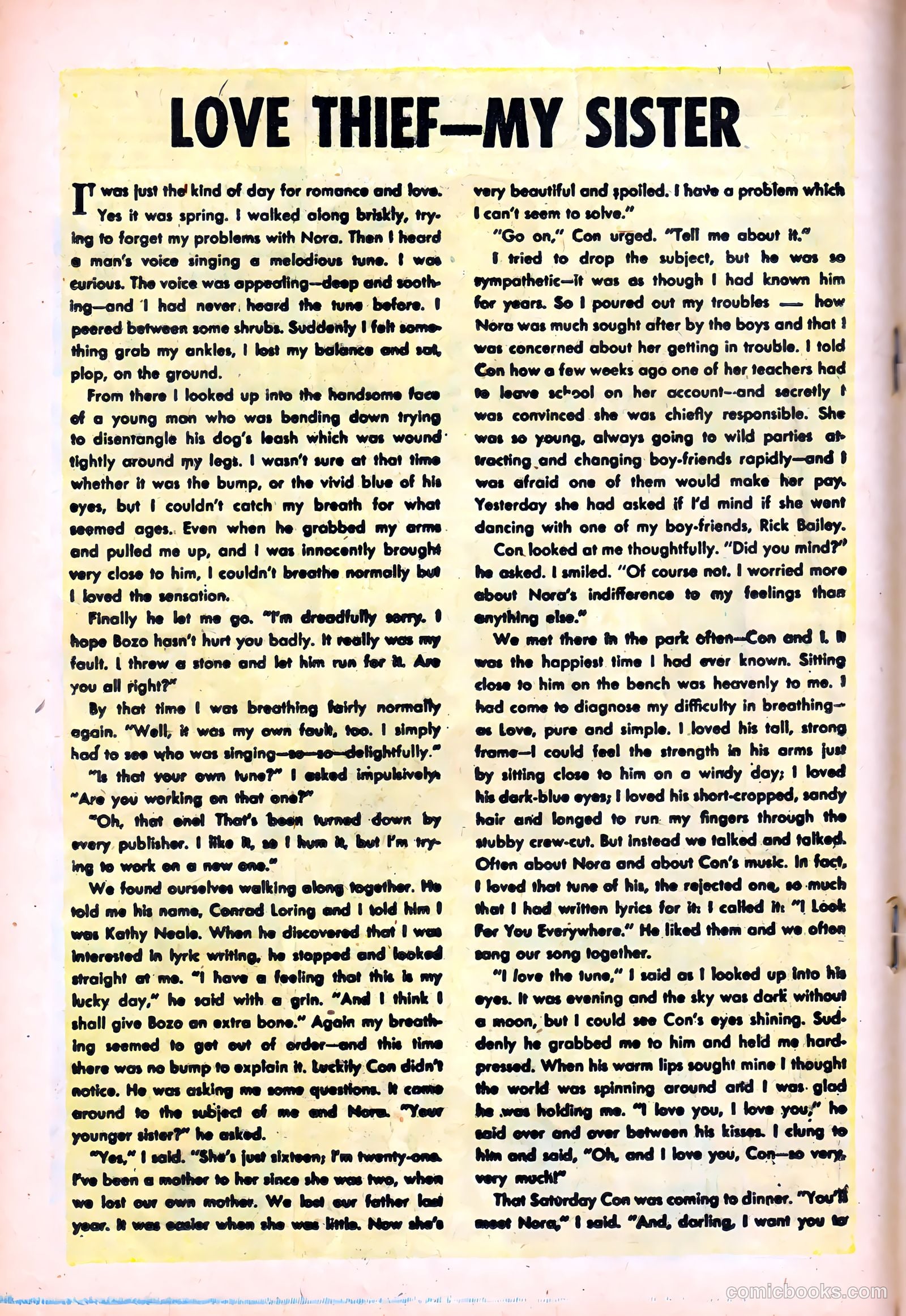 Romantic Hearts #4 (1954) — page 18 of 37