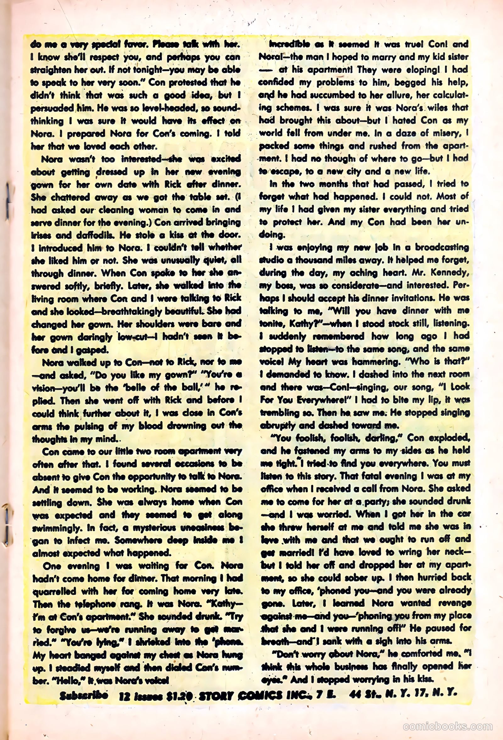 Romantic Hearts #4 (1954) — page 19 of 37