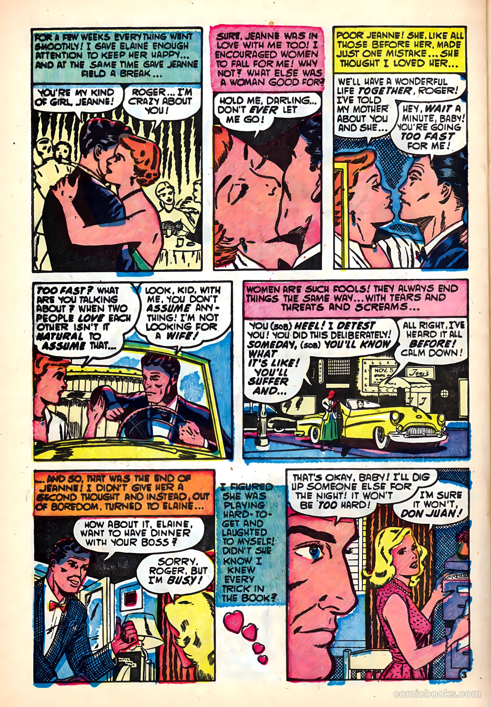 Romantic Hearts #4 (1954) — page 22 of 37