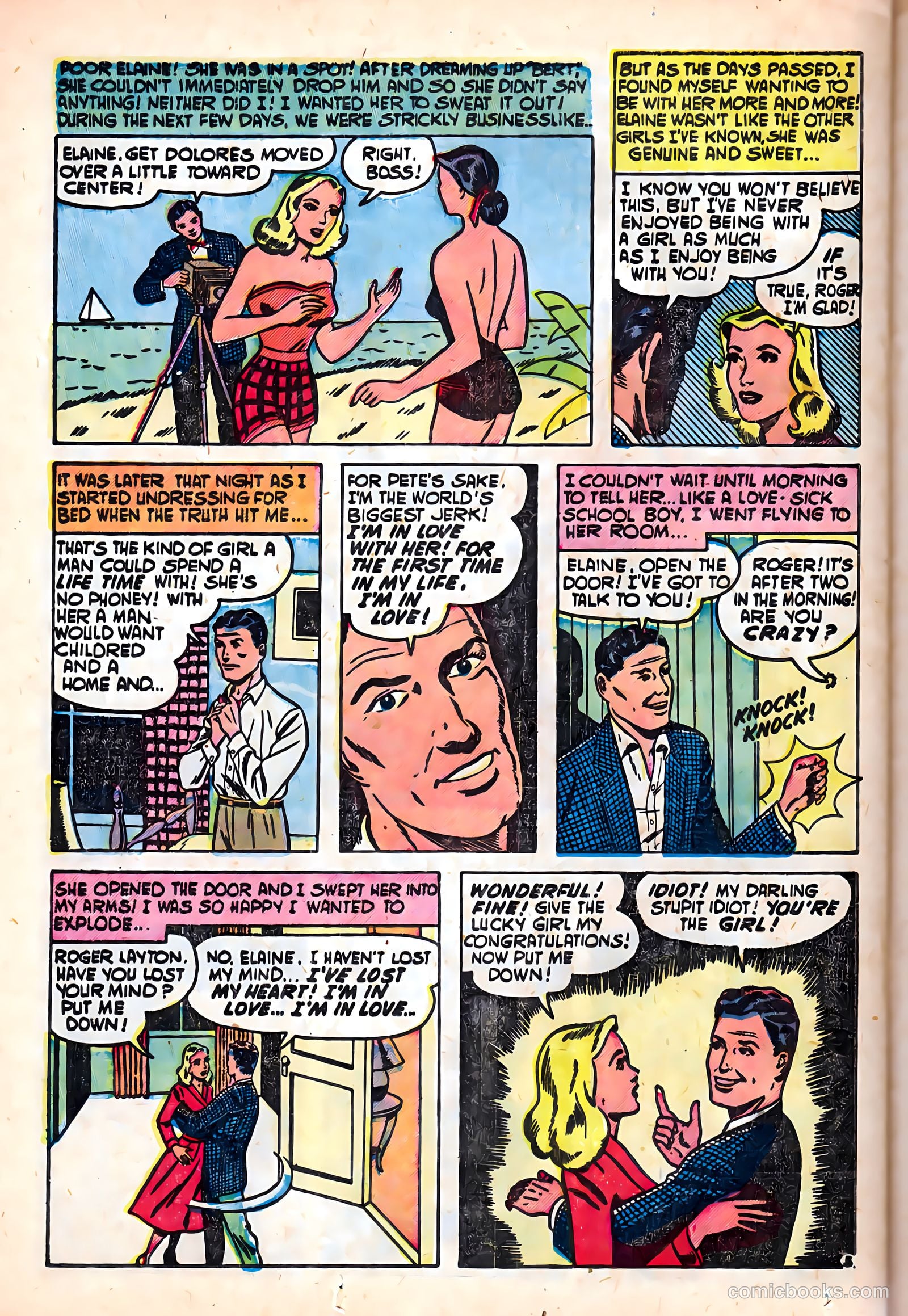 Romantic Hearts #4 (1954) — page 24 of 37