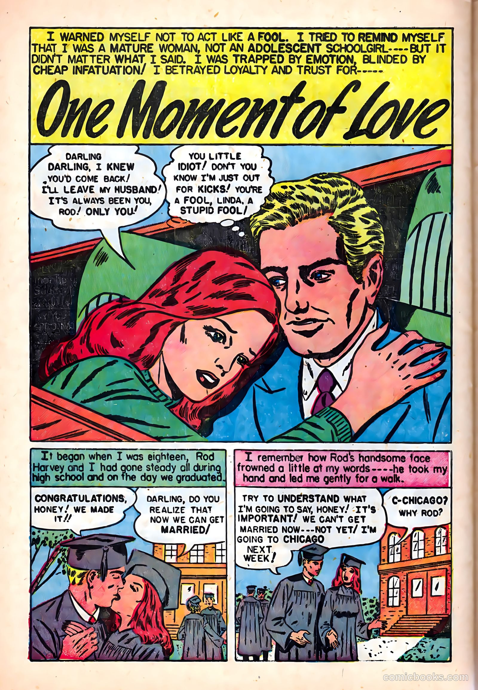 Romantic Hearts #4 (1954) — page 28 of 37