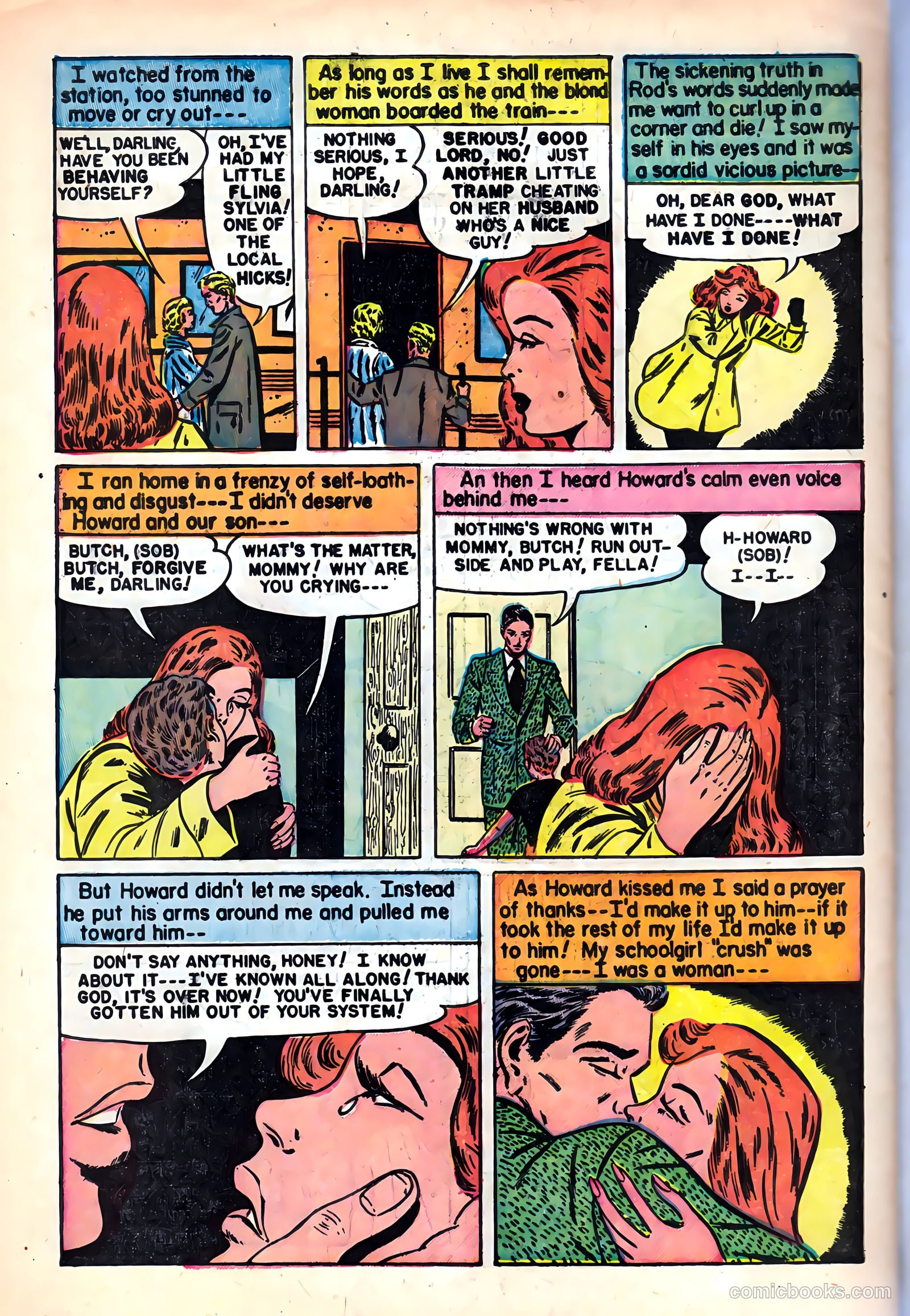 Romantic Hearts #4 (1954) — page 34 of 37