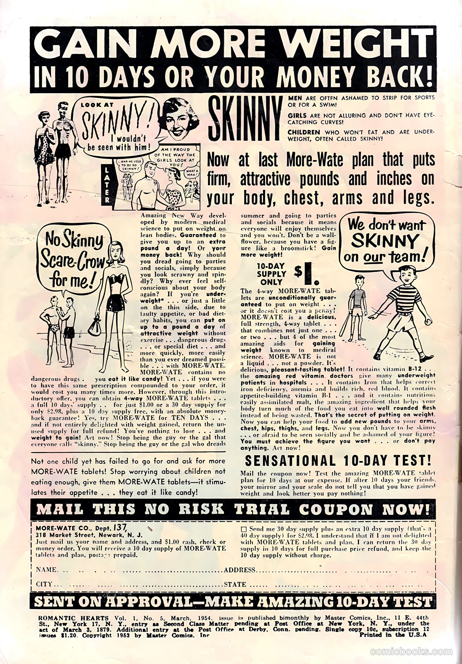 Romantic Hearts #5 (1954) — page 2 of 36
