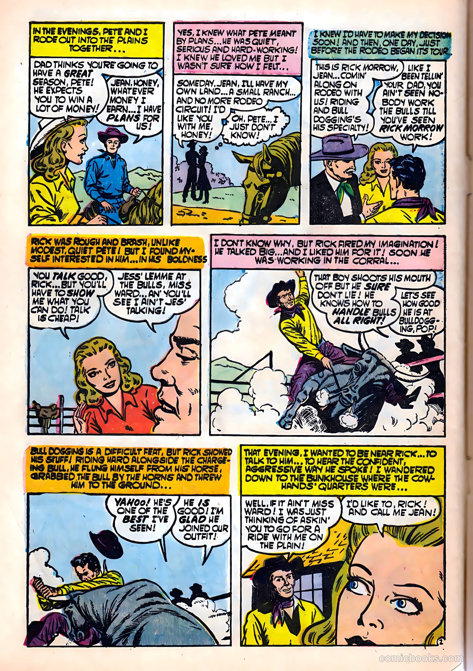 Romantic Hearts #5 (1954) — page 4 of 36