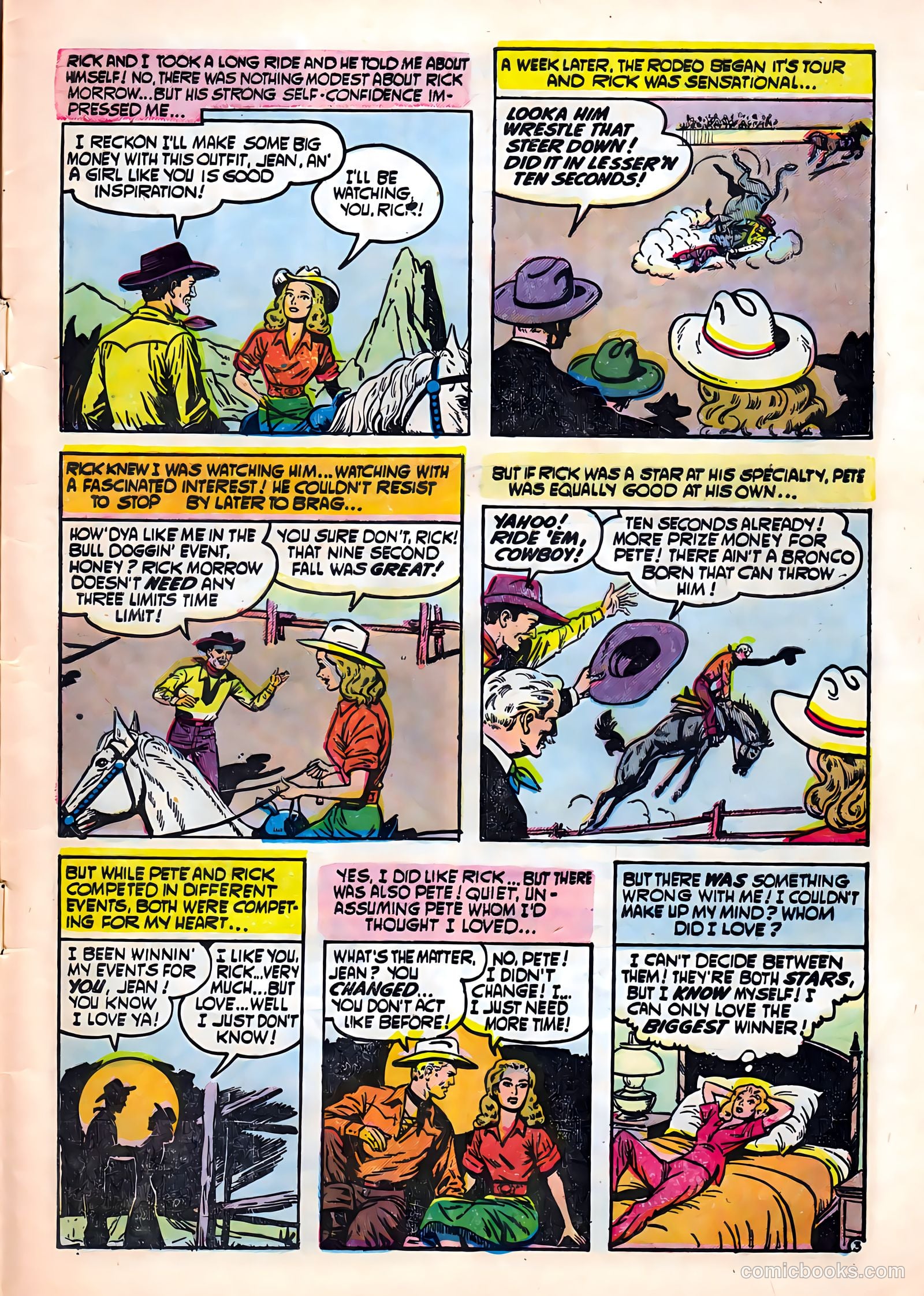 Romantic Hearts #5 (1954) — page 5 of 36