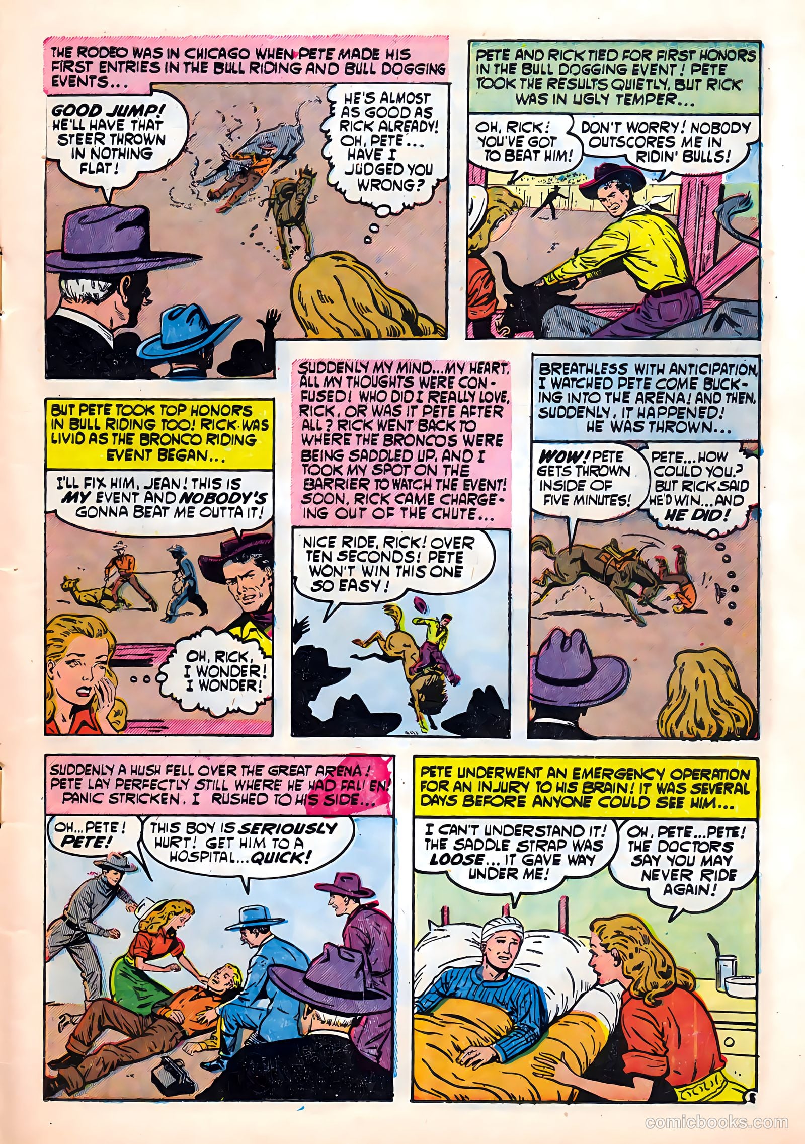 Romantic Hearts #5 (1954) — page 7 of 36