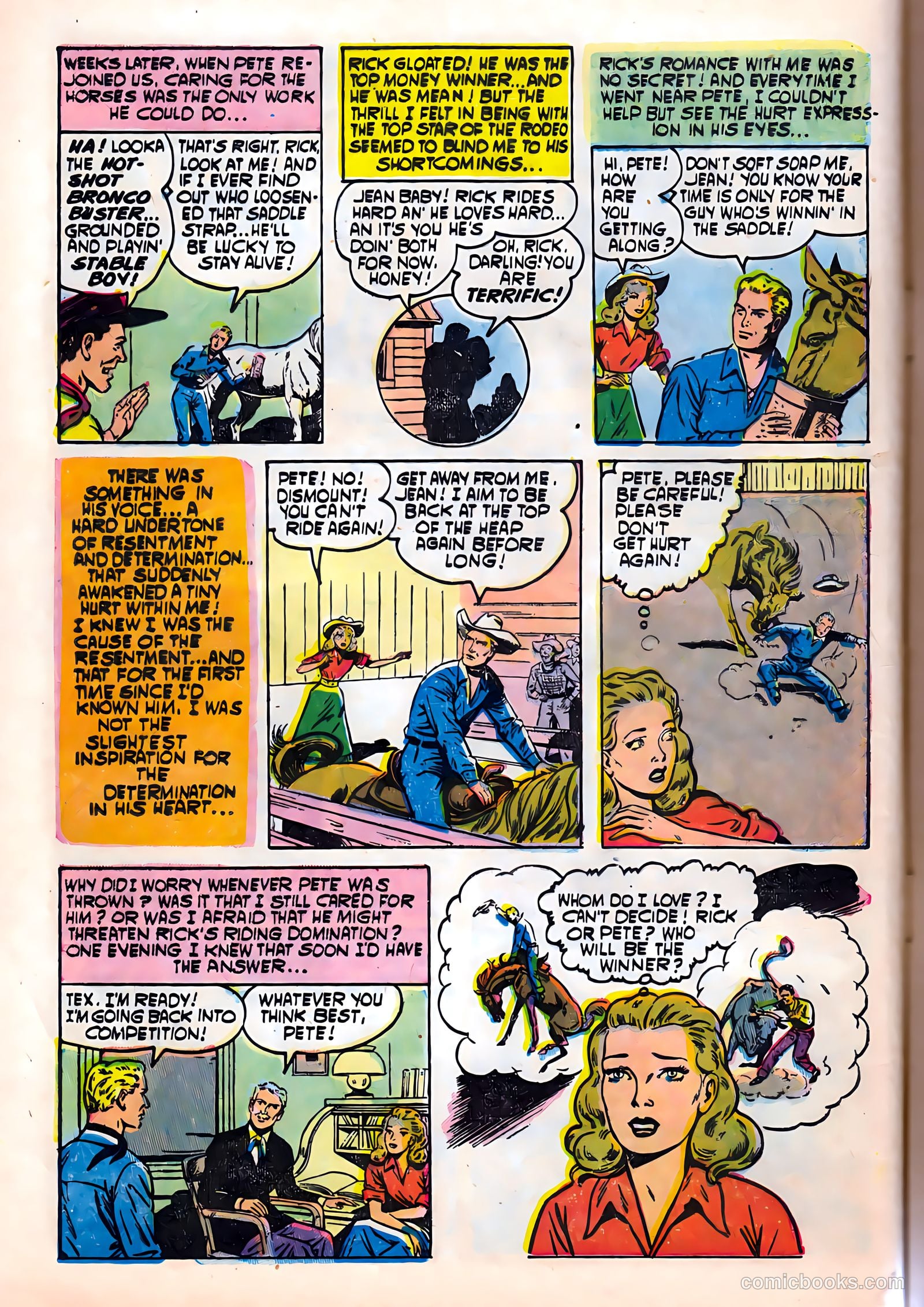 Romantic Hearts #5 (1954) — page 8 of 36