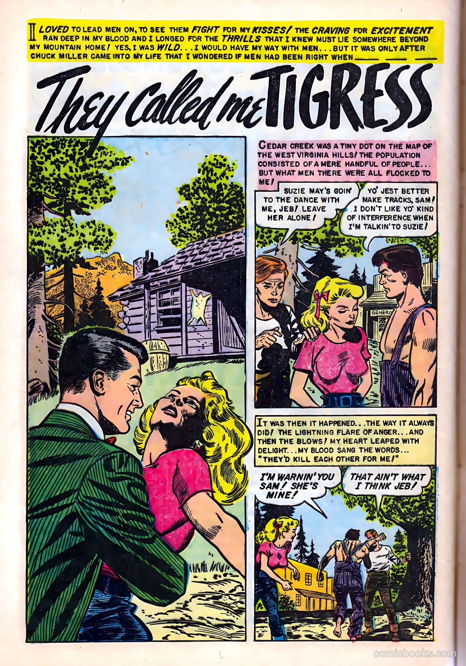 Romantic Hearts #5 (1954) — page 12 of 36