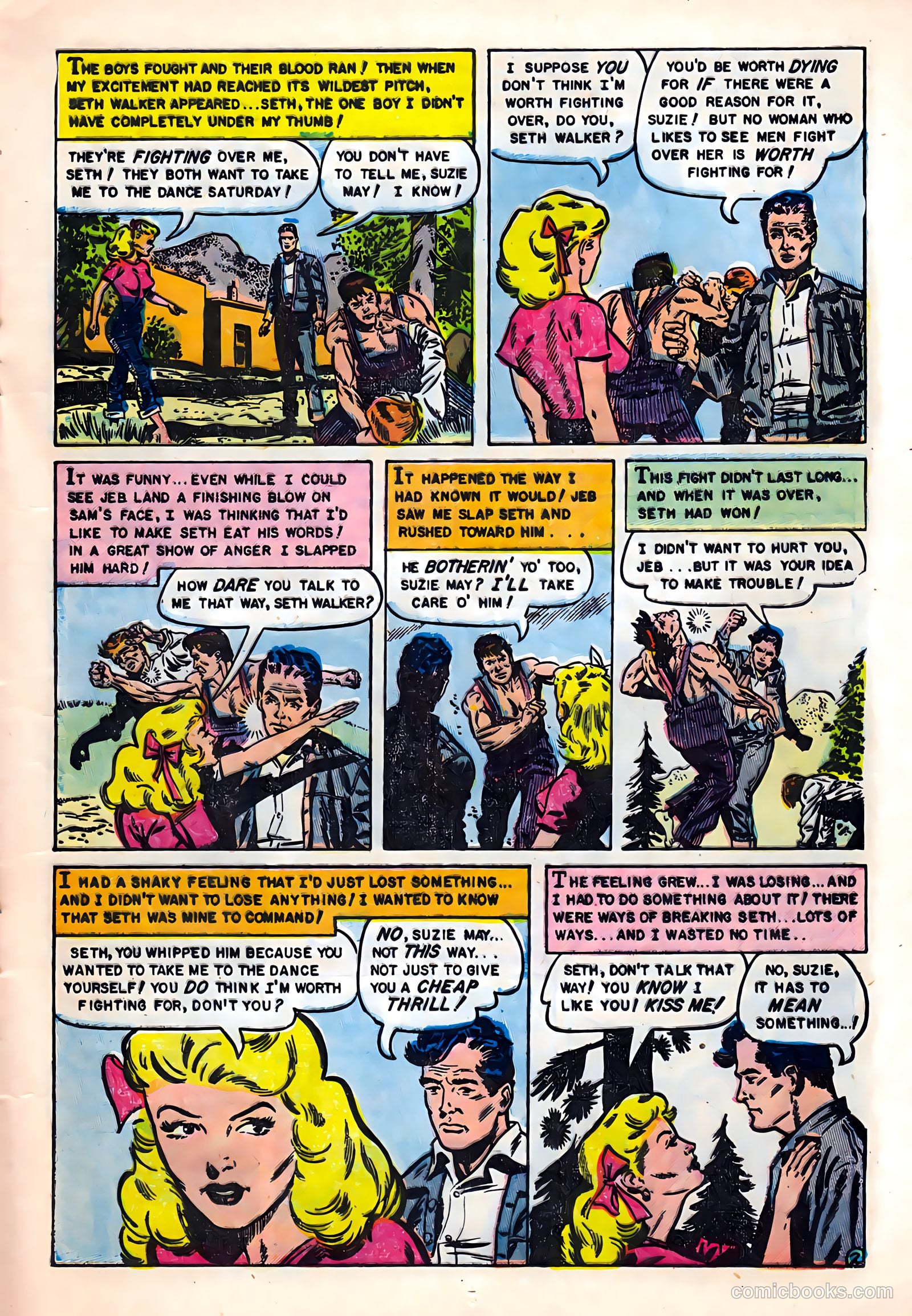 Romantic Hearts #5 (1954) — page 13 of 36