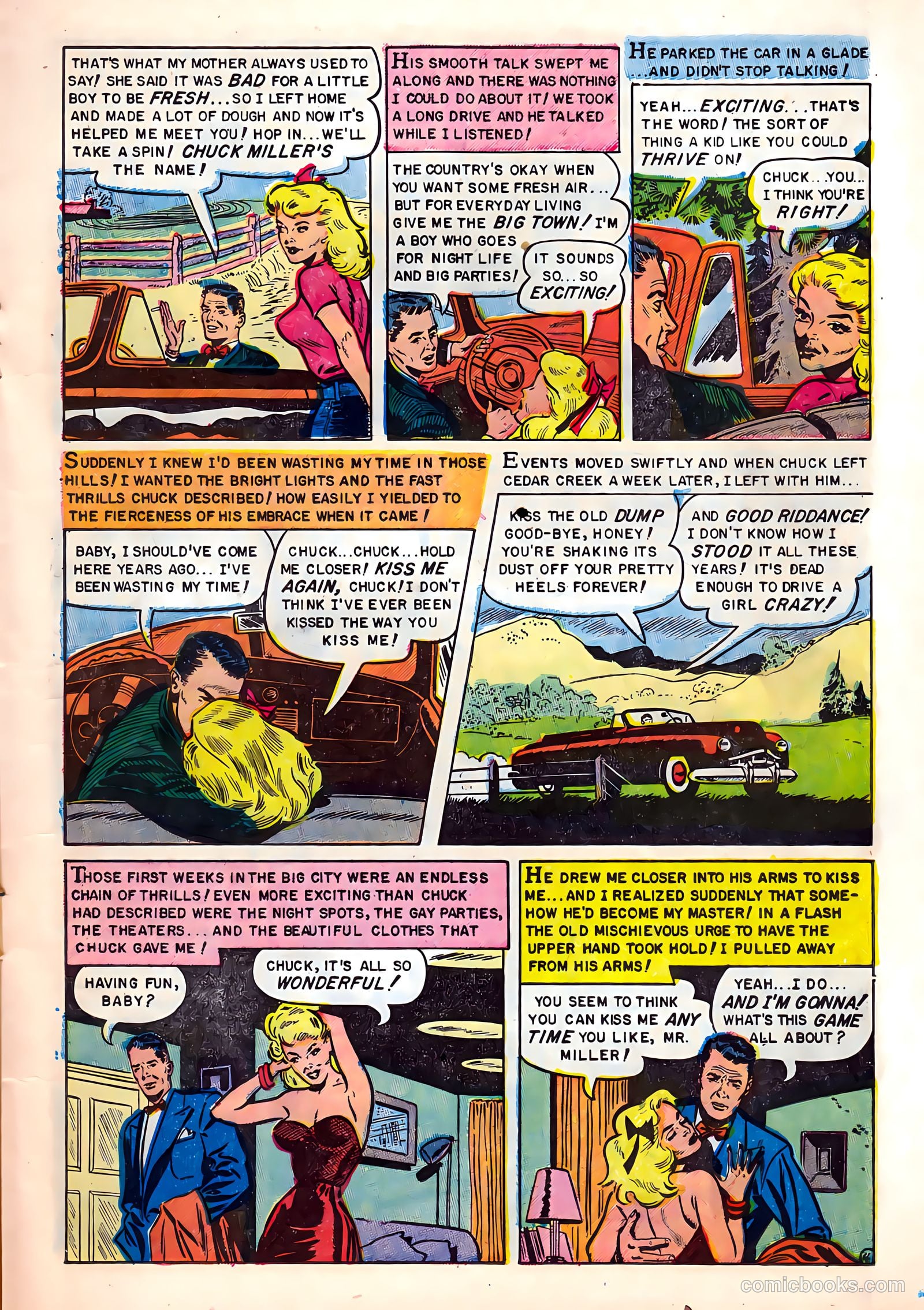 Romantic Hearts #5 (1954) — page 15 of 36
