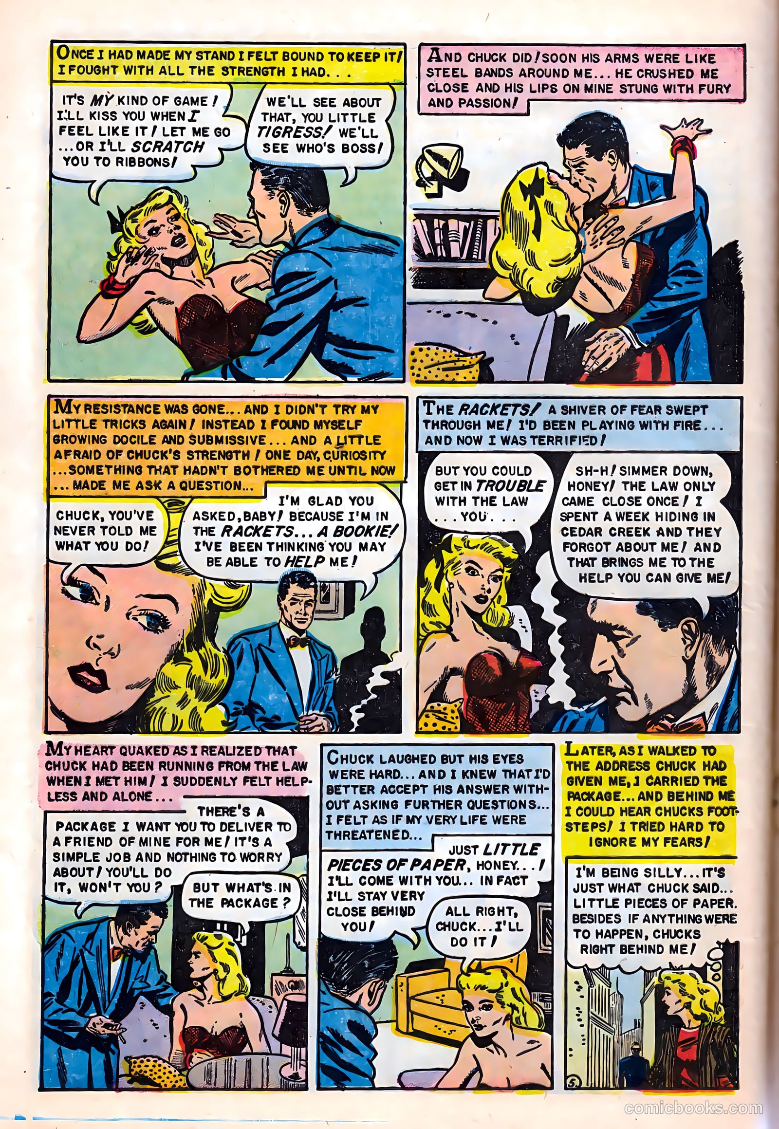 Romantic Hearts #5 (1954) — page 16 of 36