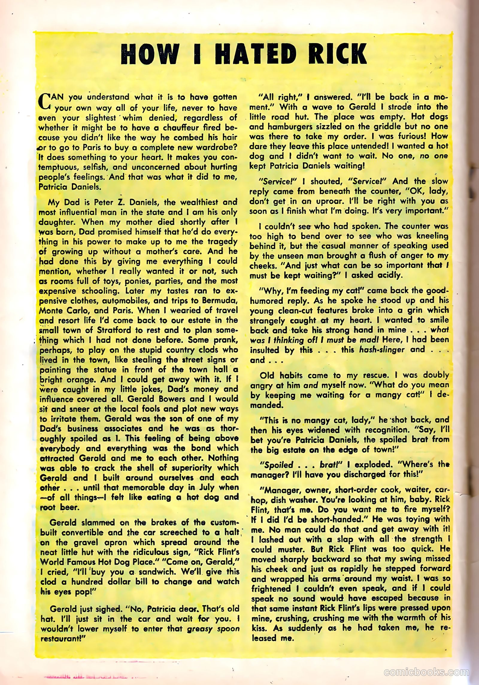 Romantic Hearts #5 (1954) — page 18 of 36