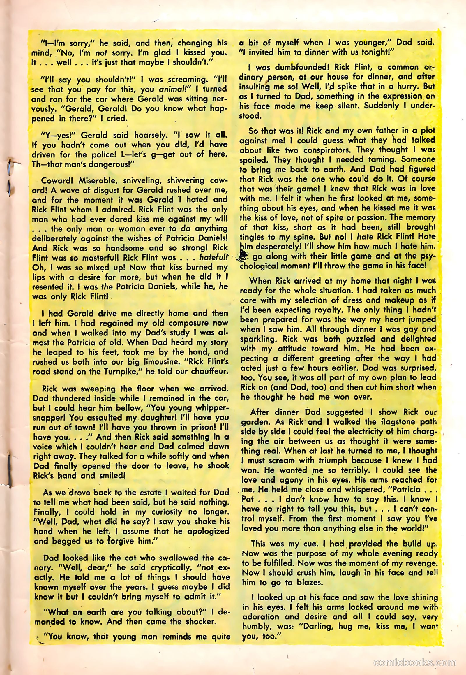 Romantic Hearts #5 (1954) — page 19 of 36