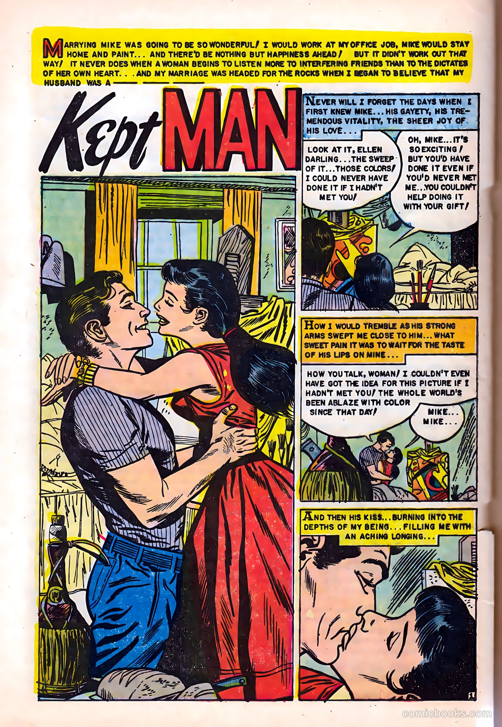 Romantic Hearts #5 (1954) — page 20 of 36