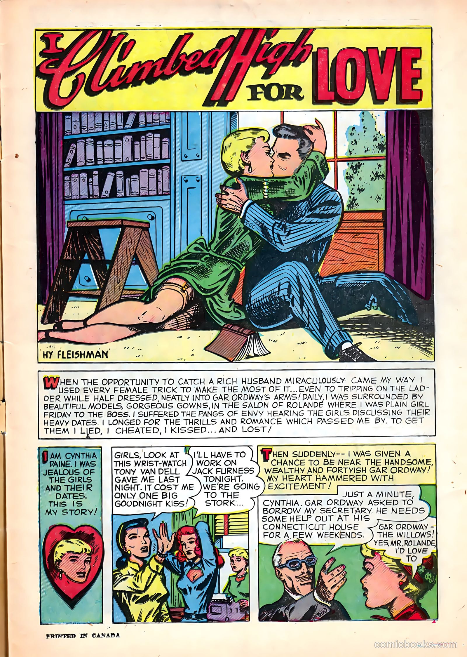 Romantic Hearts #5 (1951) — page 3 of 36