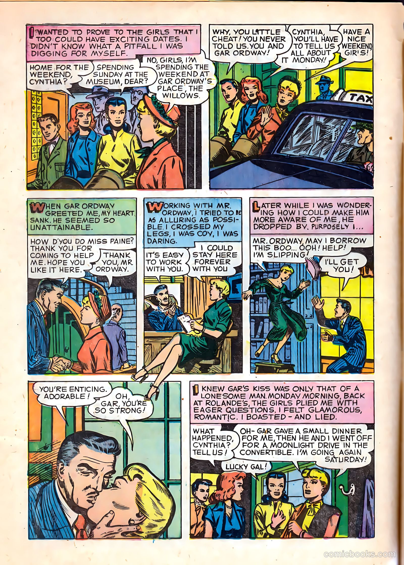 Romantic Hearts #5 (1951) — page 4 of 36