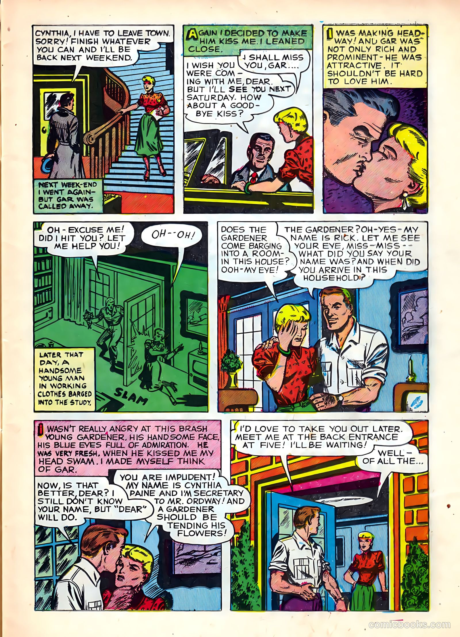 Romantic Hearts #5 (1951) — page 5 of 36