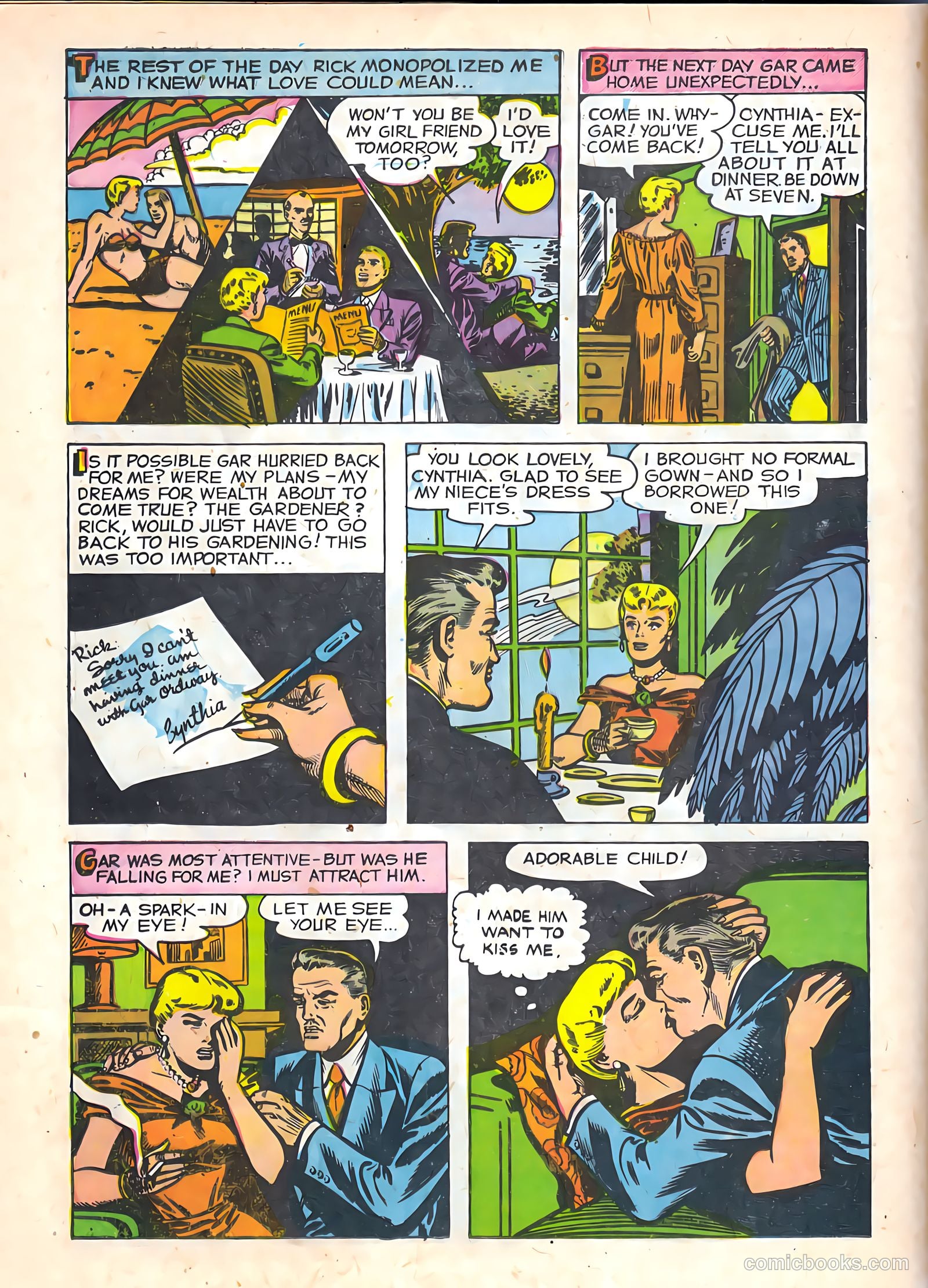 Romantic Hearts #5 (1951) — page 6 of 36