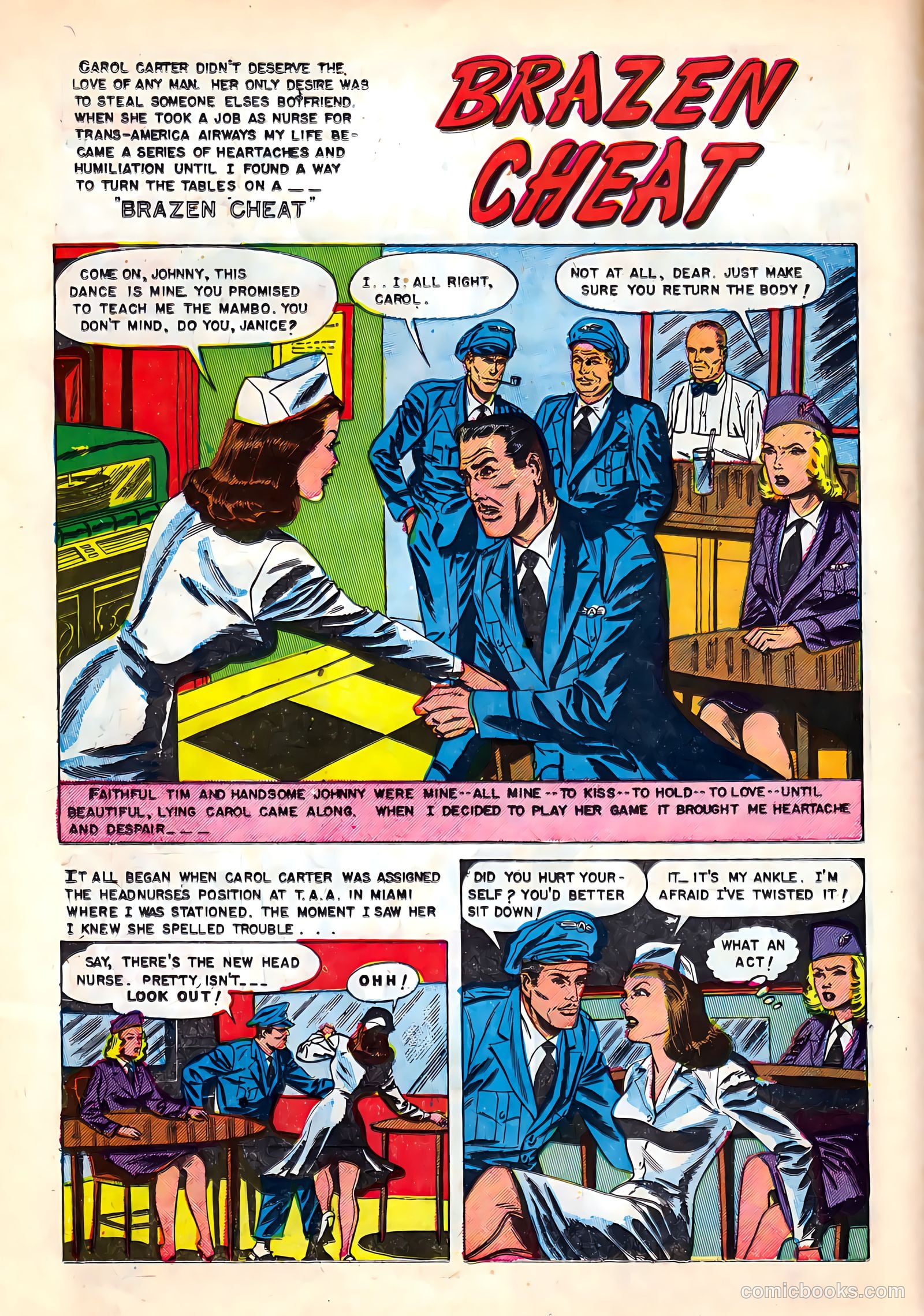 Romantic Hearts #5 (1951) — page 10 of 36