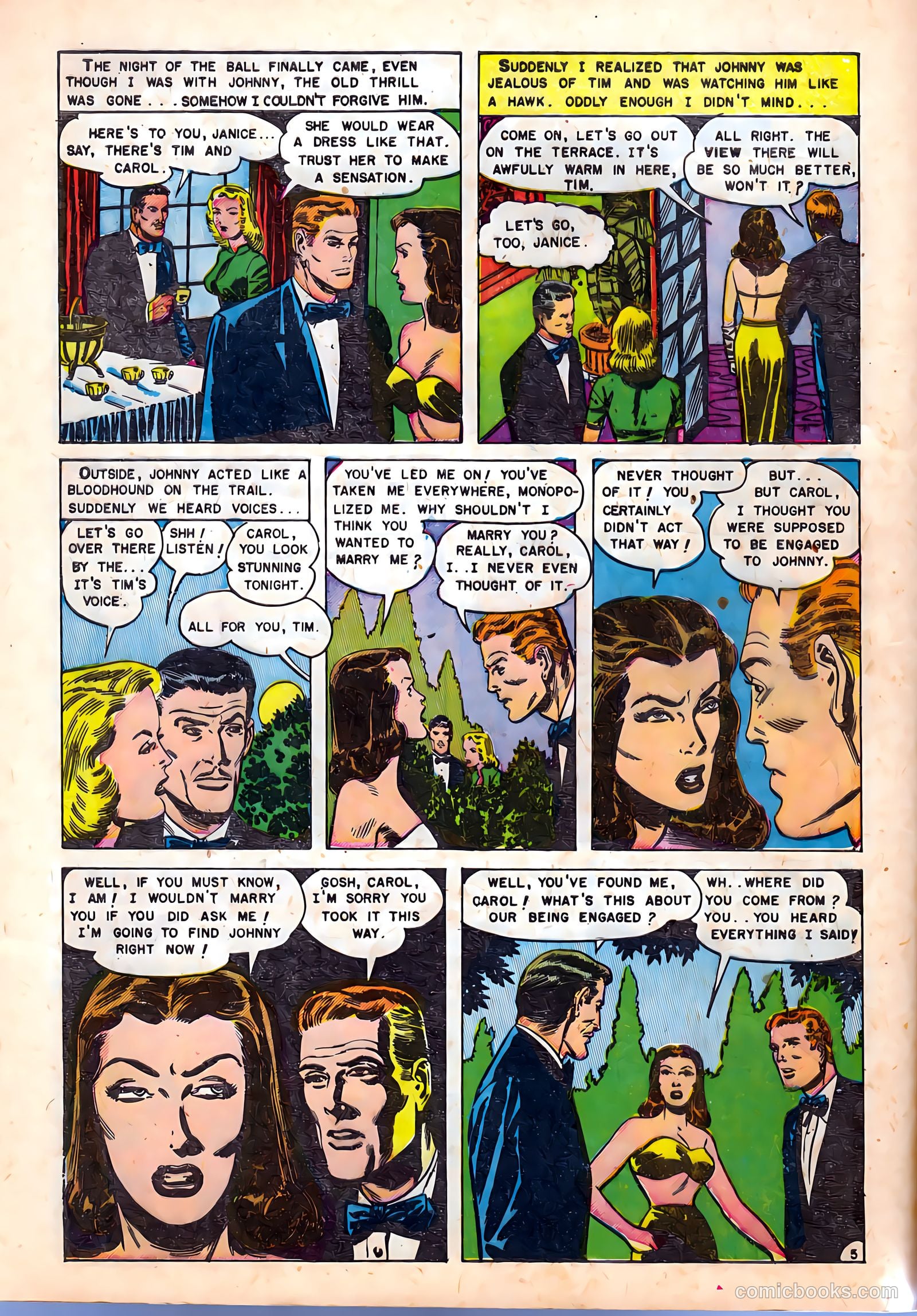 Romantic Hearts #5 (1951) — page 14 of 36