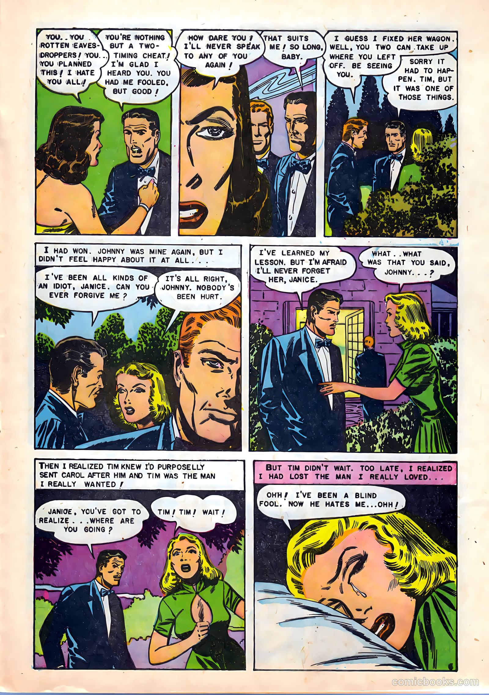 Romantic Hearts #5 (1951) — page 15 of 36