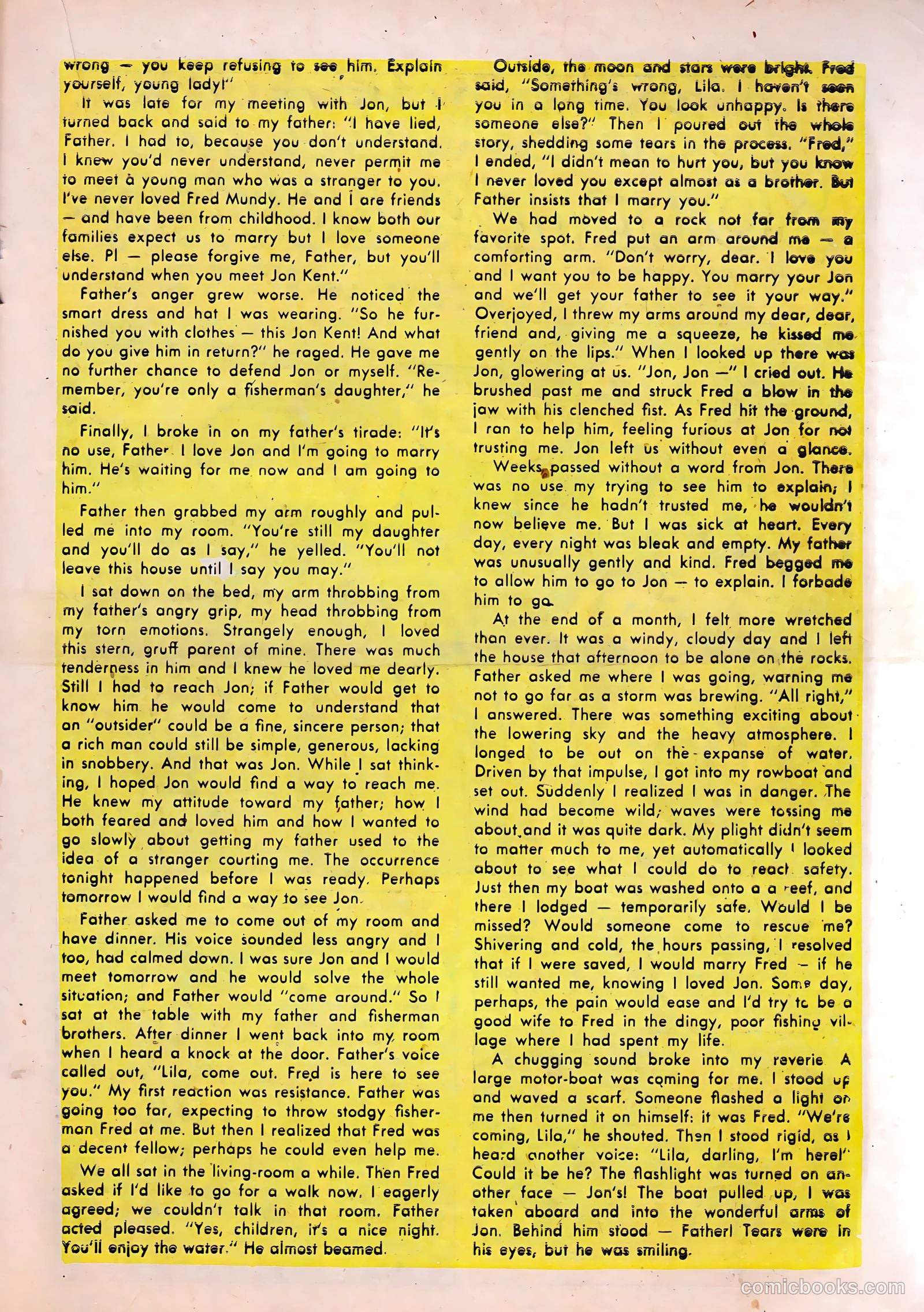 Romantic Hearts #5 (1951) — page 19 of 36