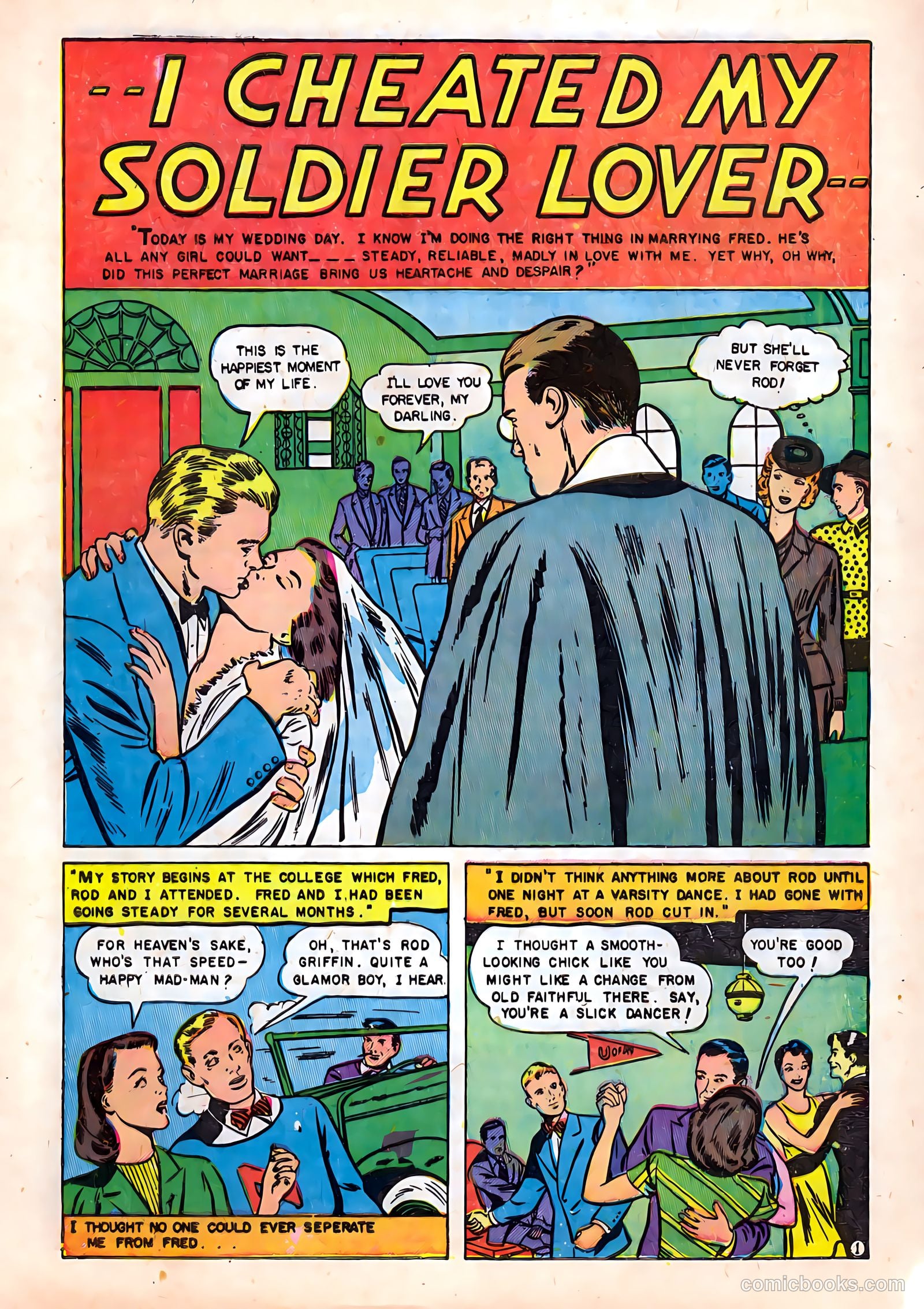Romantic Hearts #5 (1951) — page 20 of 36