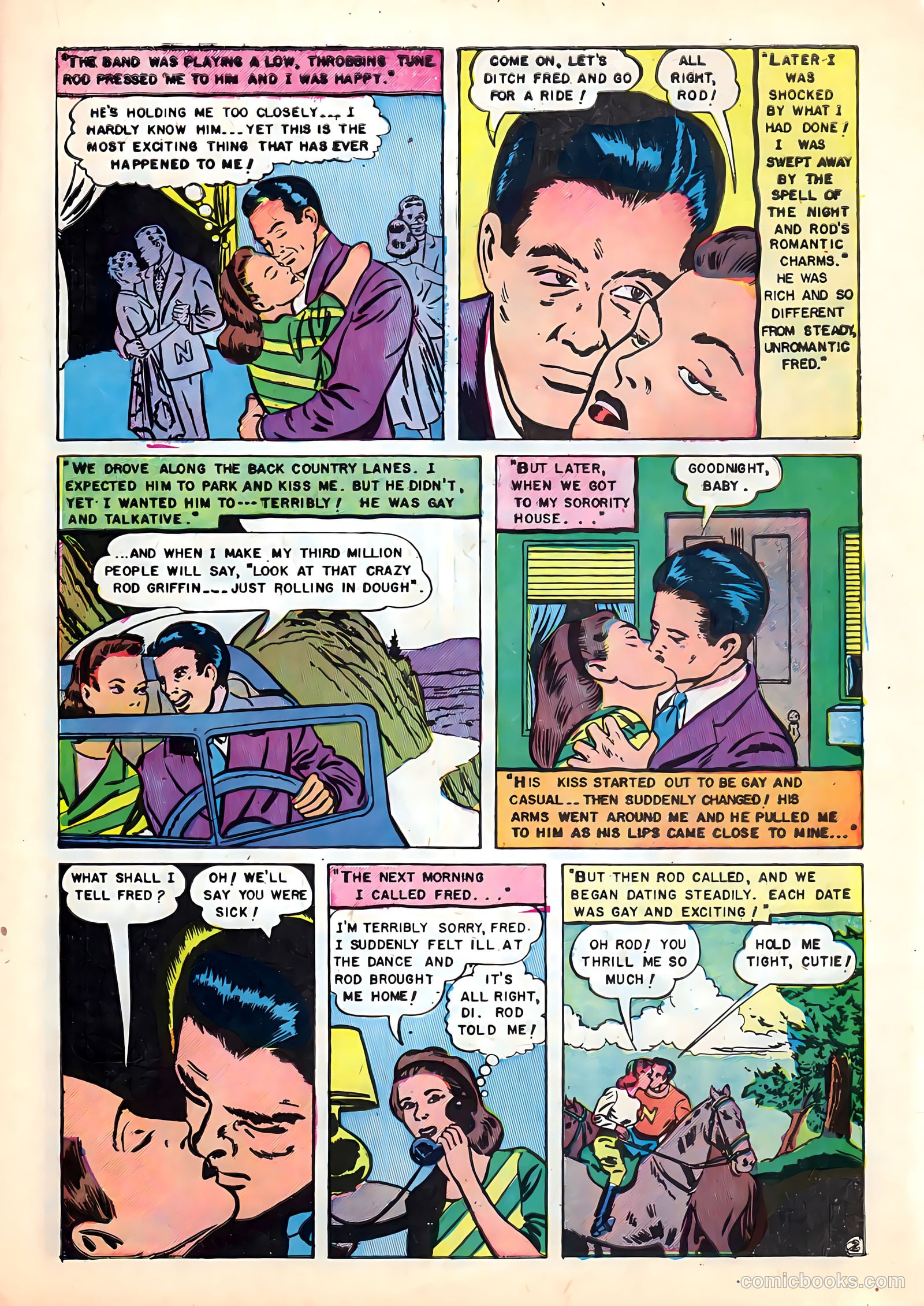Romantic Hearts #5 (1951) — page 21 of 36