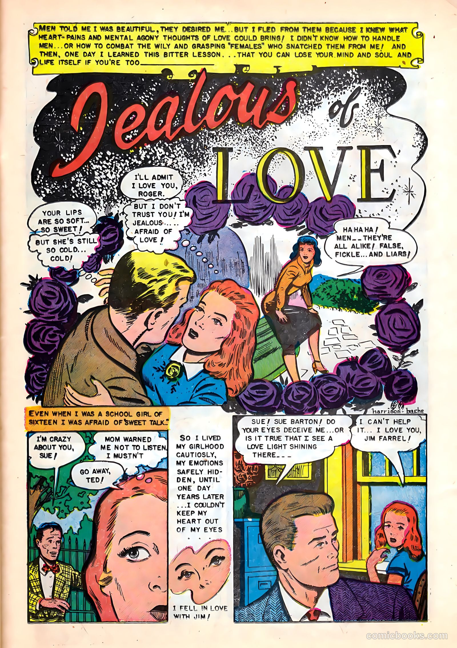 Romantic Hearts #5 (1951) — page 27 of 36