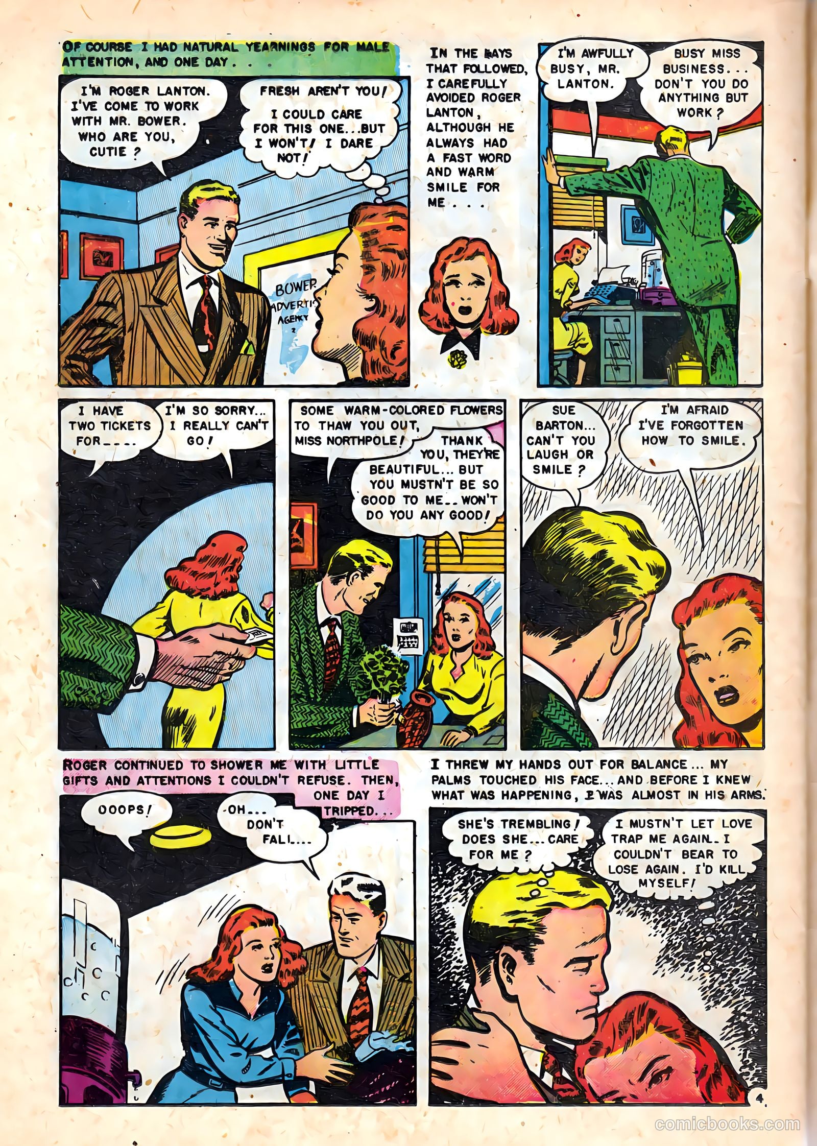 Romantic Hearts #5 (1951) — page 30 of 36