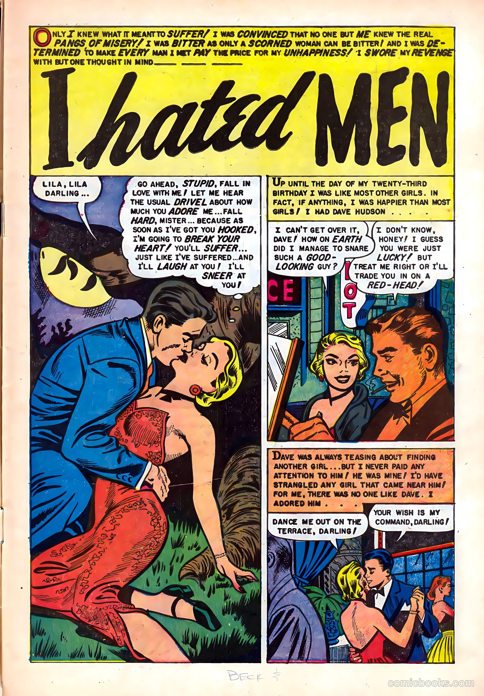 Romantic Hearts #6 (1954) — page 3 of 36