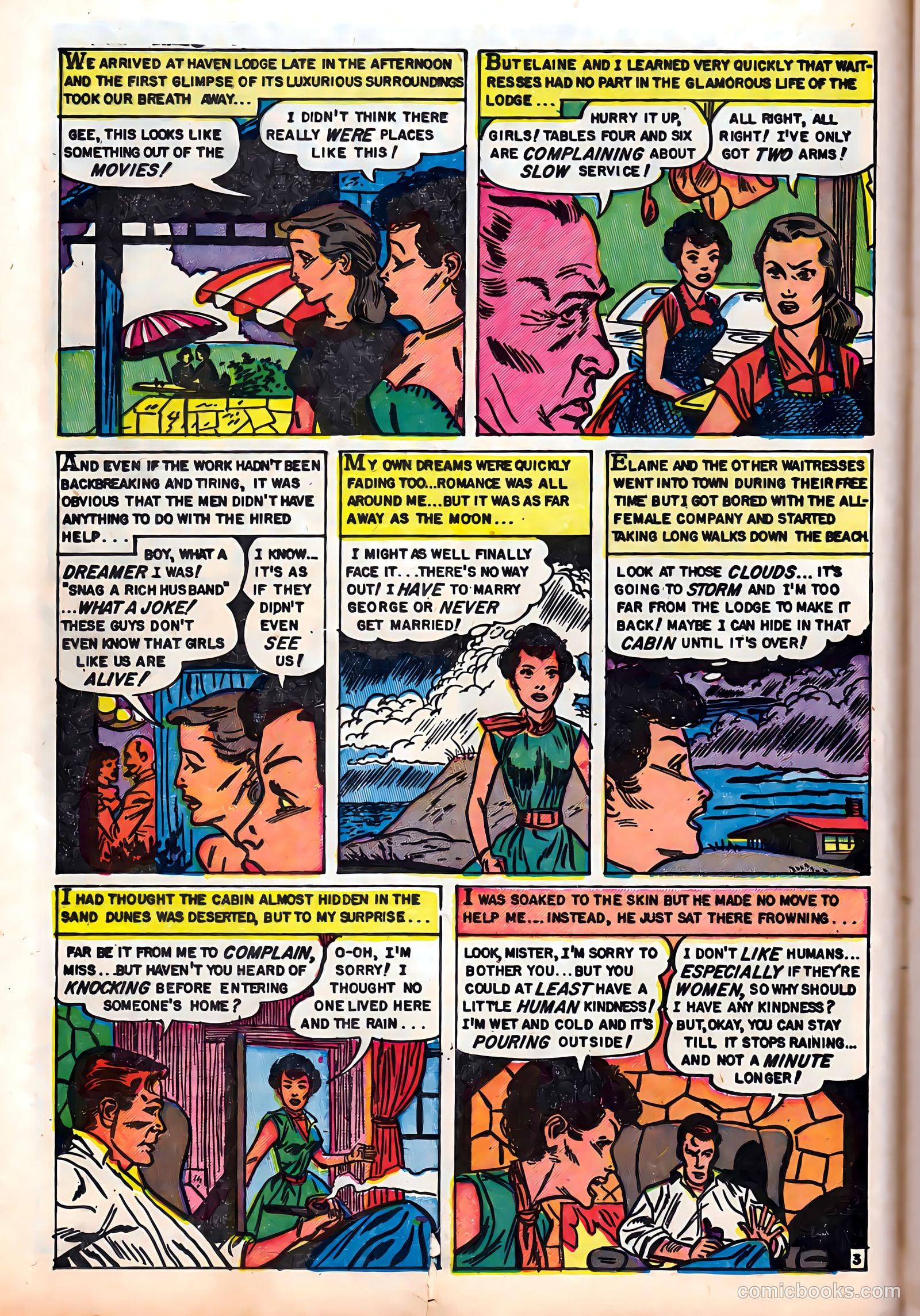 Romantic Hearts #6 (1954) — page 12 of 36