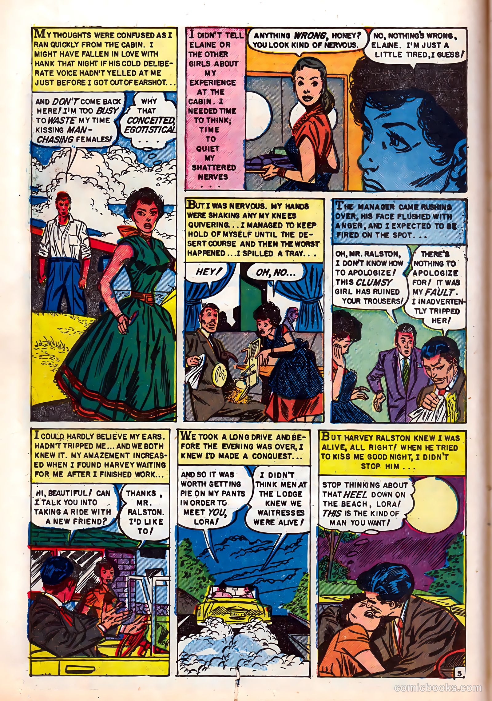Romantic Hearts #6 (1954) — page 14 of 36