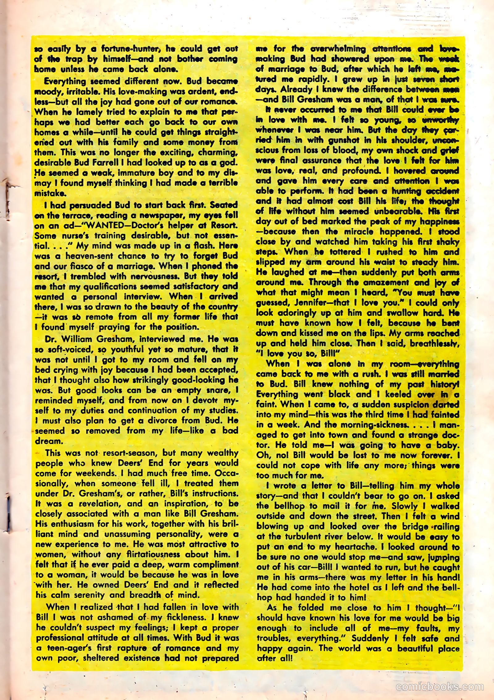 Romantic Hearts #6 (1954) — page 19 of 36
