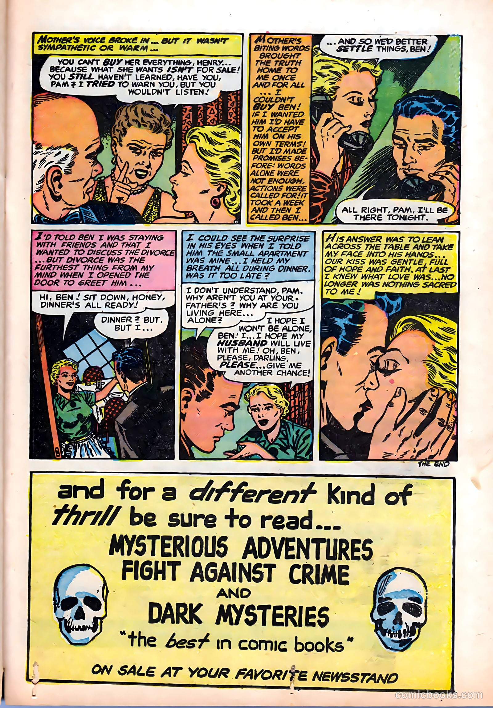 Romantic Hearts #6 (1954) — page 25 of 36
