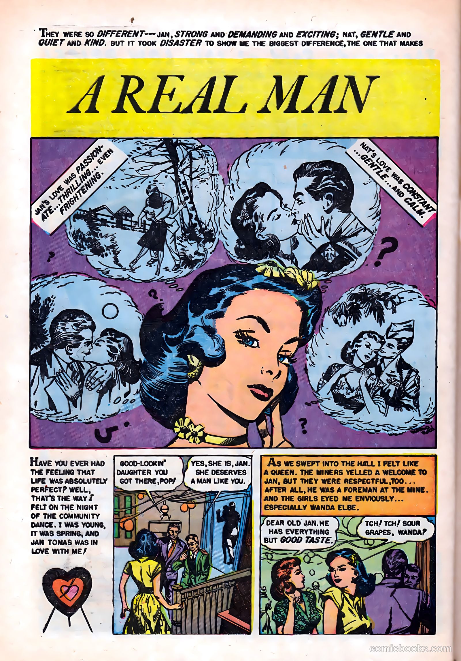 Romantic Hearts #6 (1954) — page 28 of 36