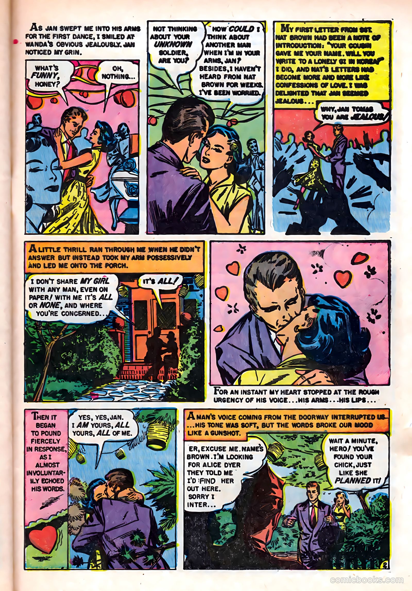 Romantic Hearts #6 (1954) — page 29 of 36