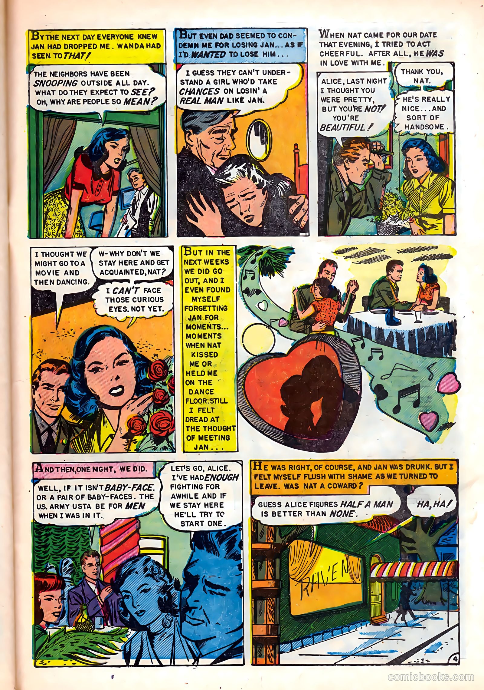 Romantic Hearts #6 (1954) — page 31 of 36