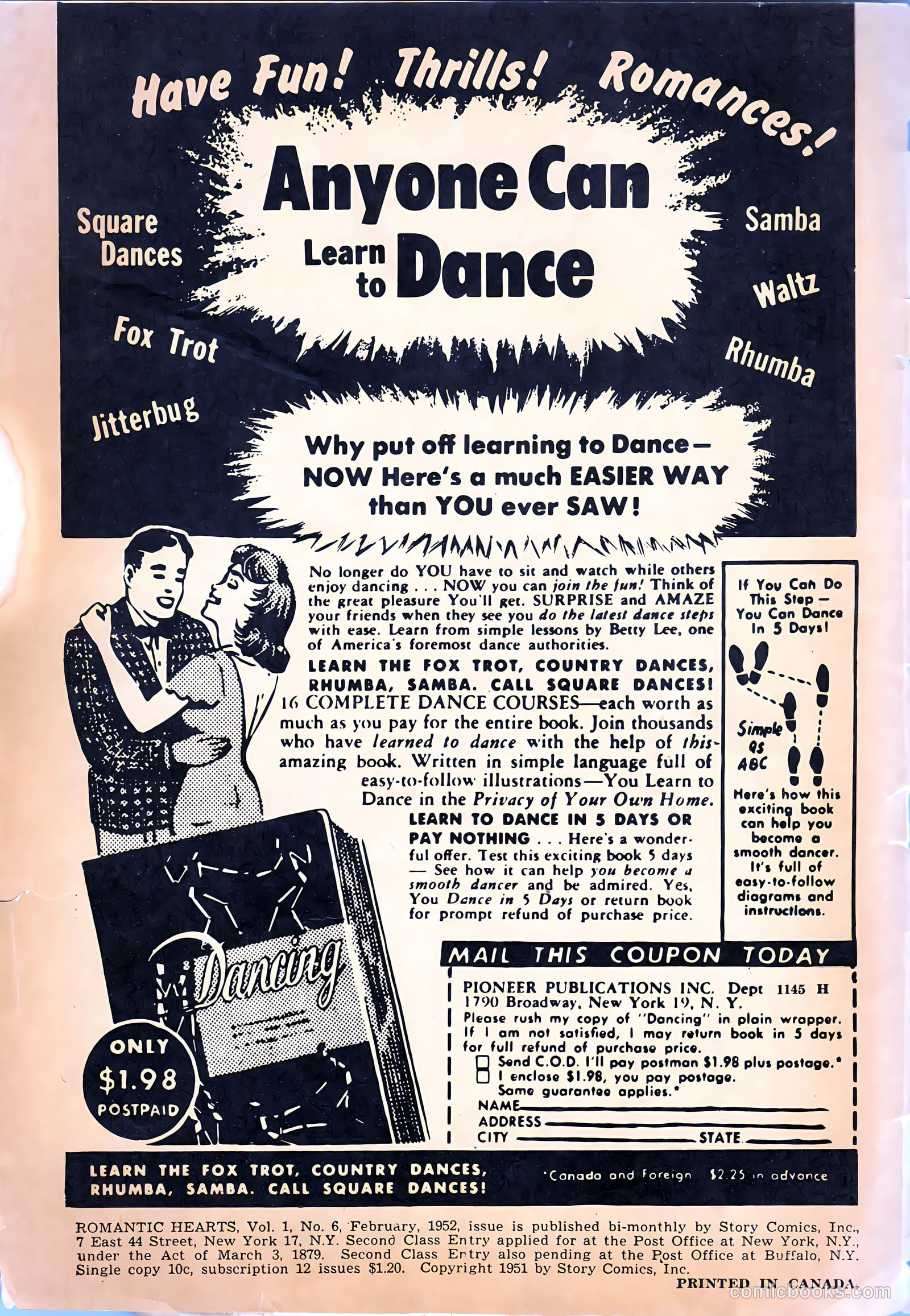 Romantic Hearts #6 (1952) — page 2 of 36