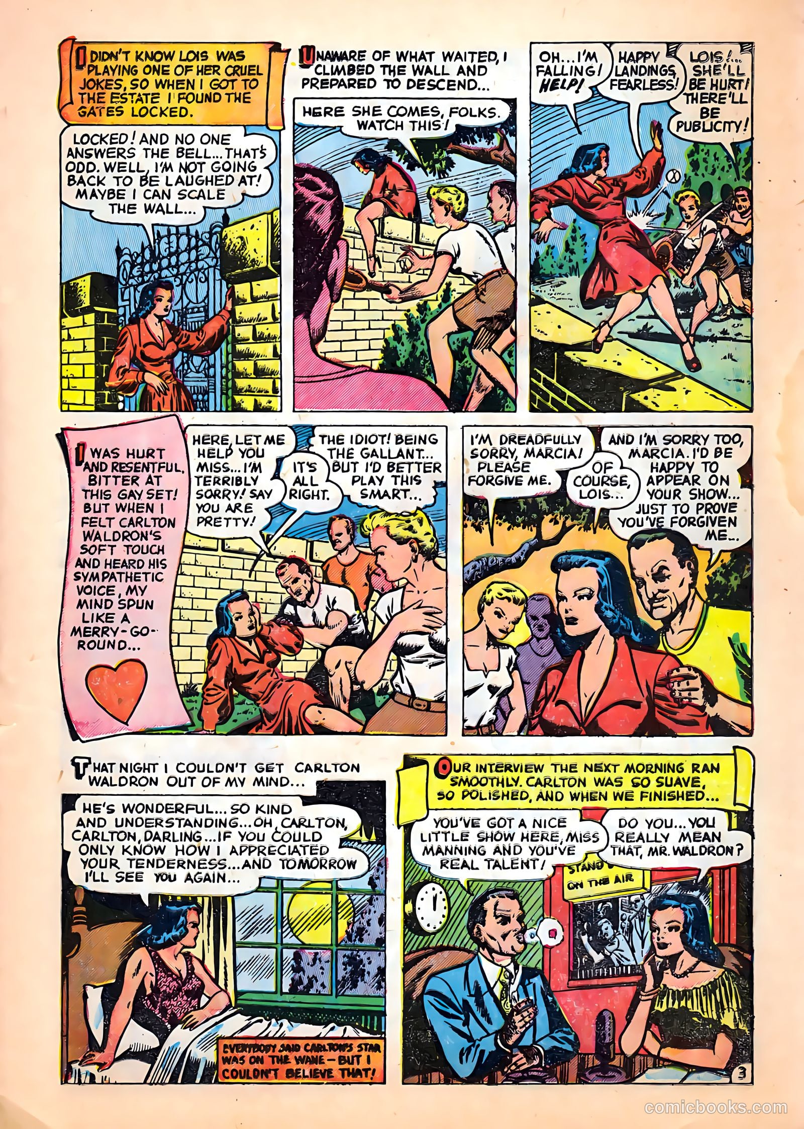Romantic Hearts #6 (1952) — page 5 of 36