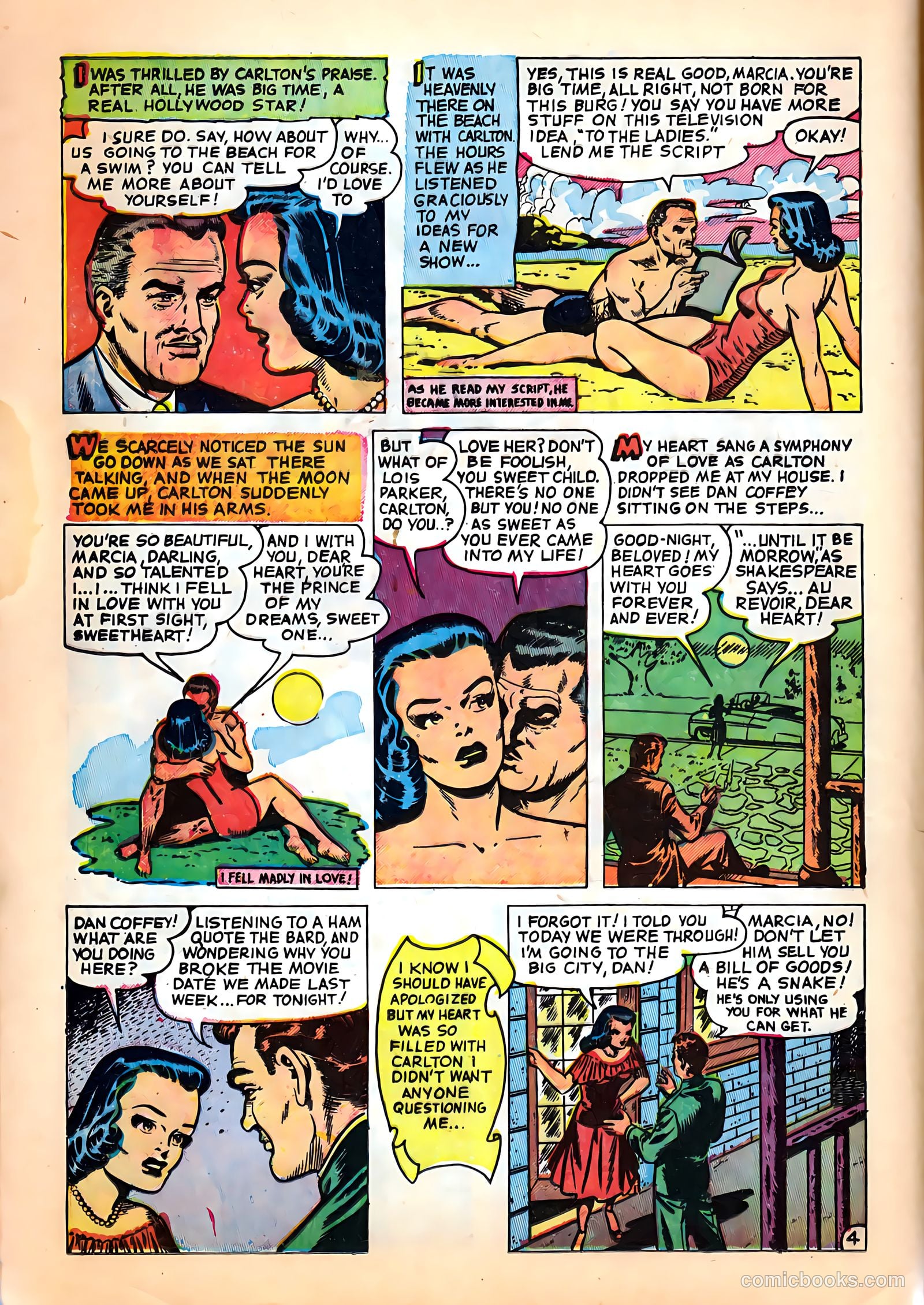 Romantic Hearts #6 (1952) — page 6 of 36
