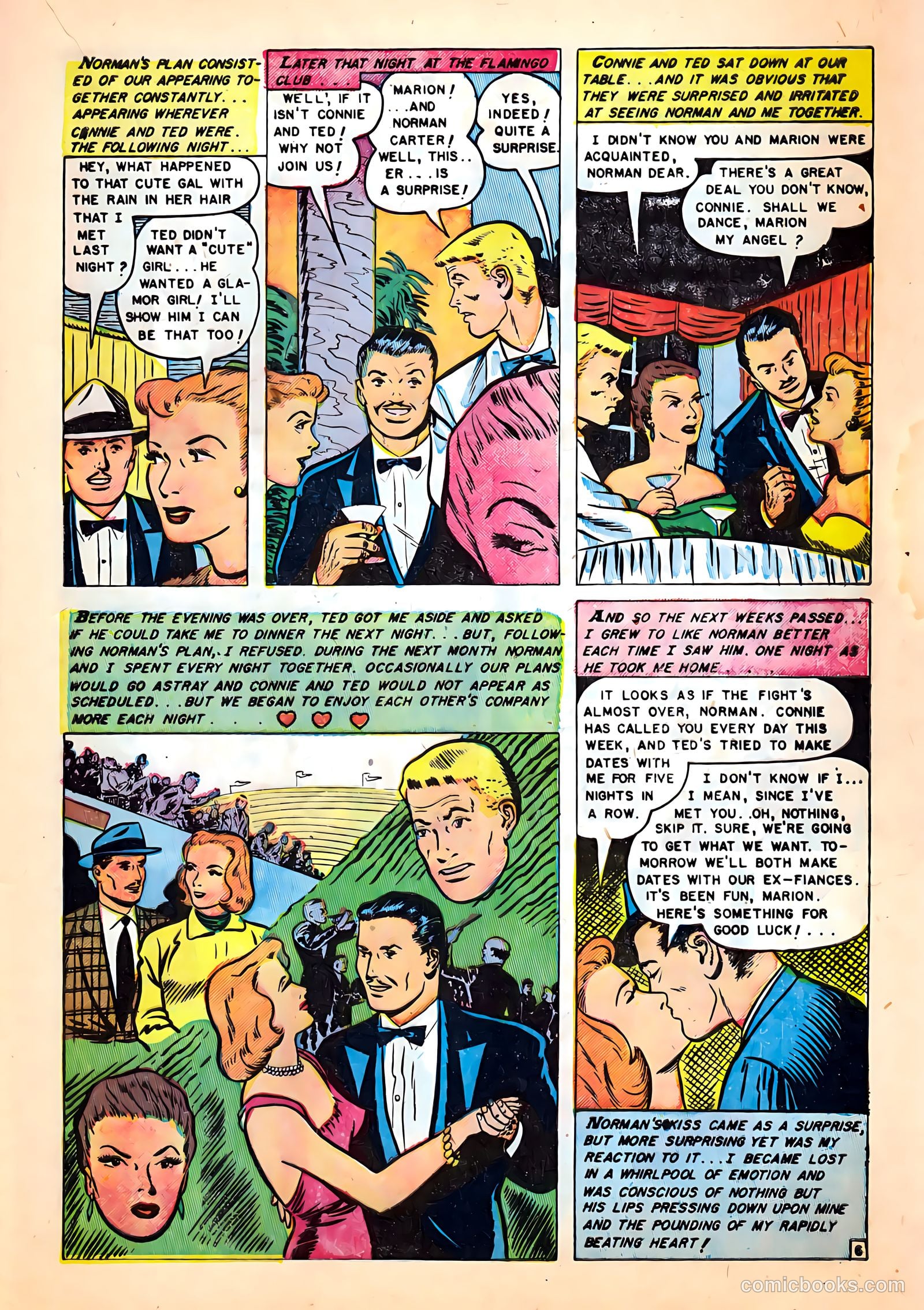 Romantic Hearts #6 (1952) — page 15 of 36