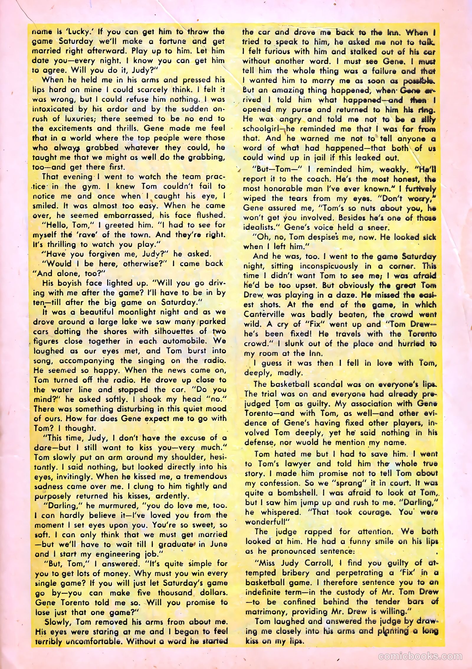 Romantic Hearts #6 (1952) — page 19 of 36