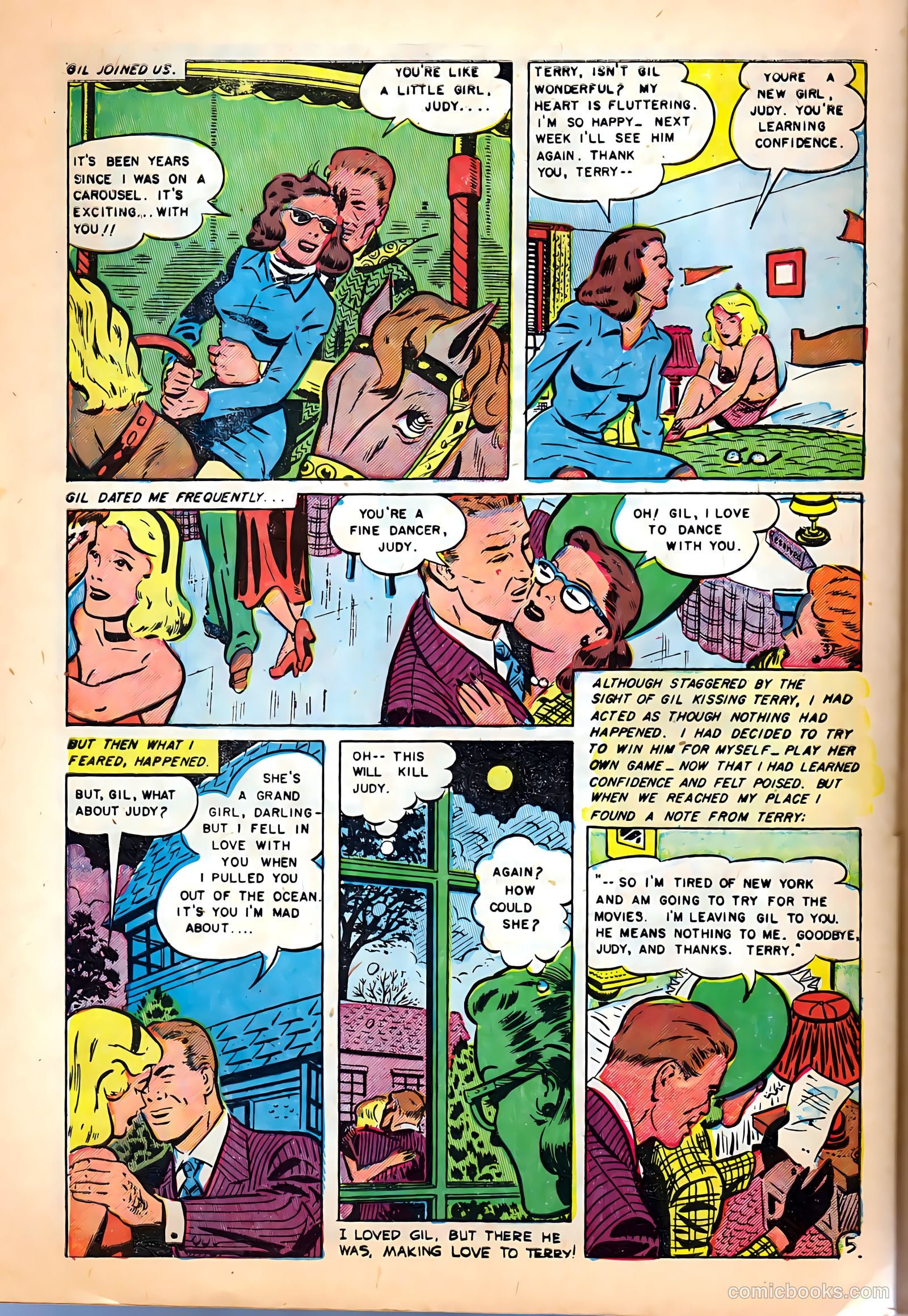 Romantic Hearts #6 (1952) — page 24 of 36