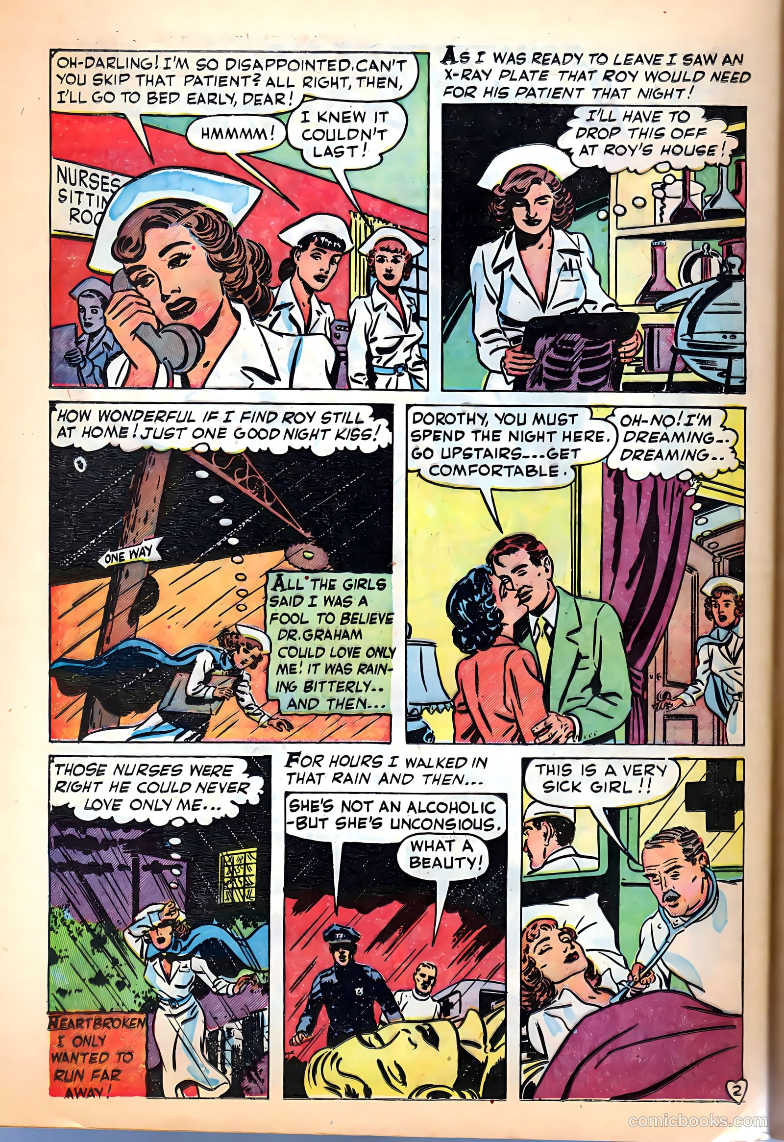 Romantic Hearts #6 (1952) — page 28 of 36
