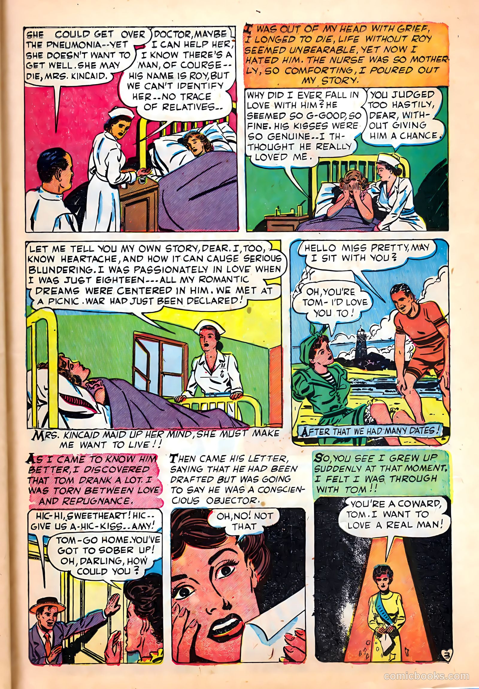 Romantic Hearts #6 (1952) — page 29 of 36